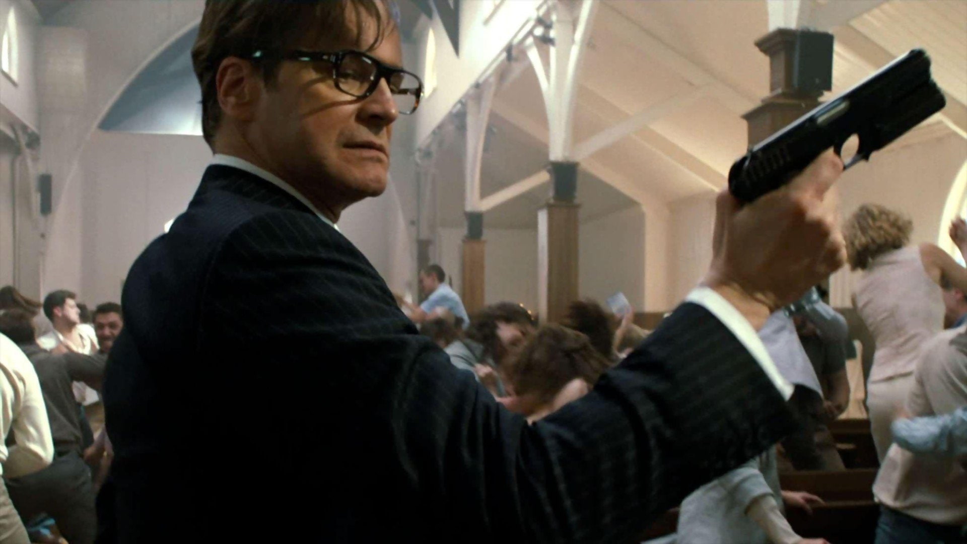 Movie, 1080P, Kingsman: The Secret Service, Colin Firth, HD Wallpaper
