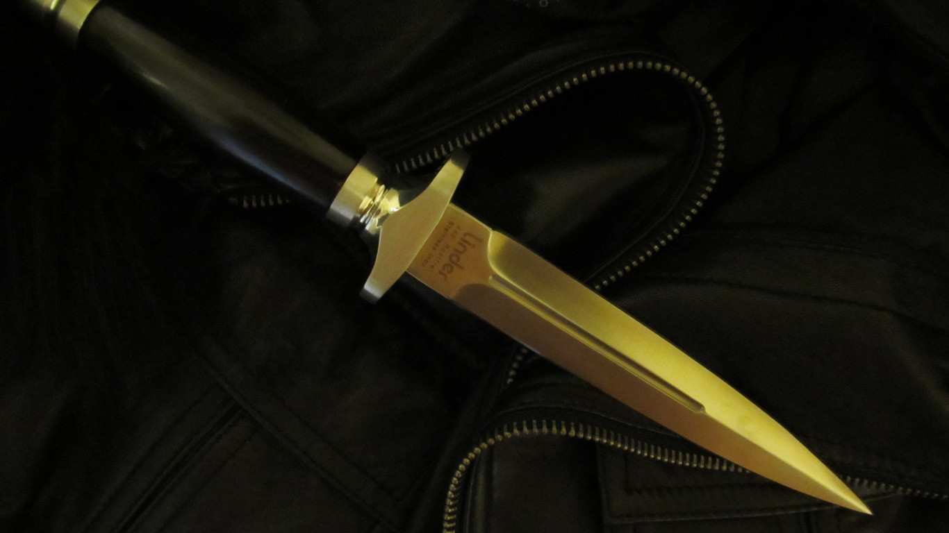 military, 720P, knife, gold, HD Wallpaper