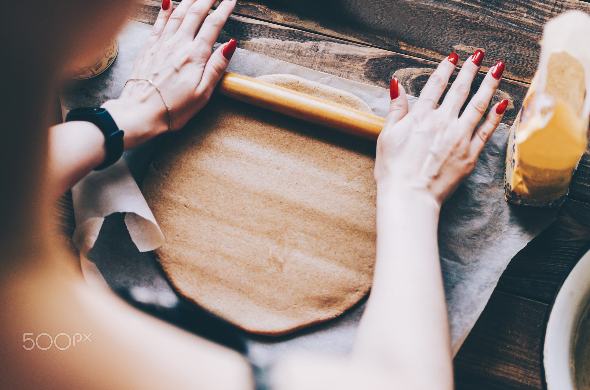 high angle view, human body part, creativity, directly above, hand, adult, working, baking, hands, women, indoors, craft, one person, lifestyles, finger, HD Wallpaper