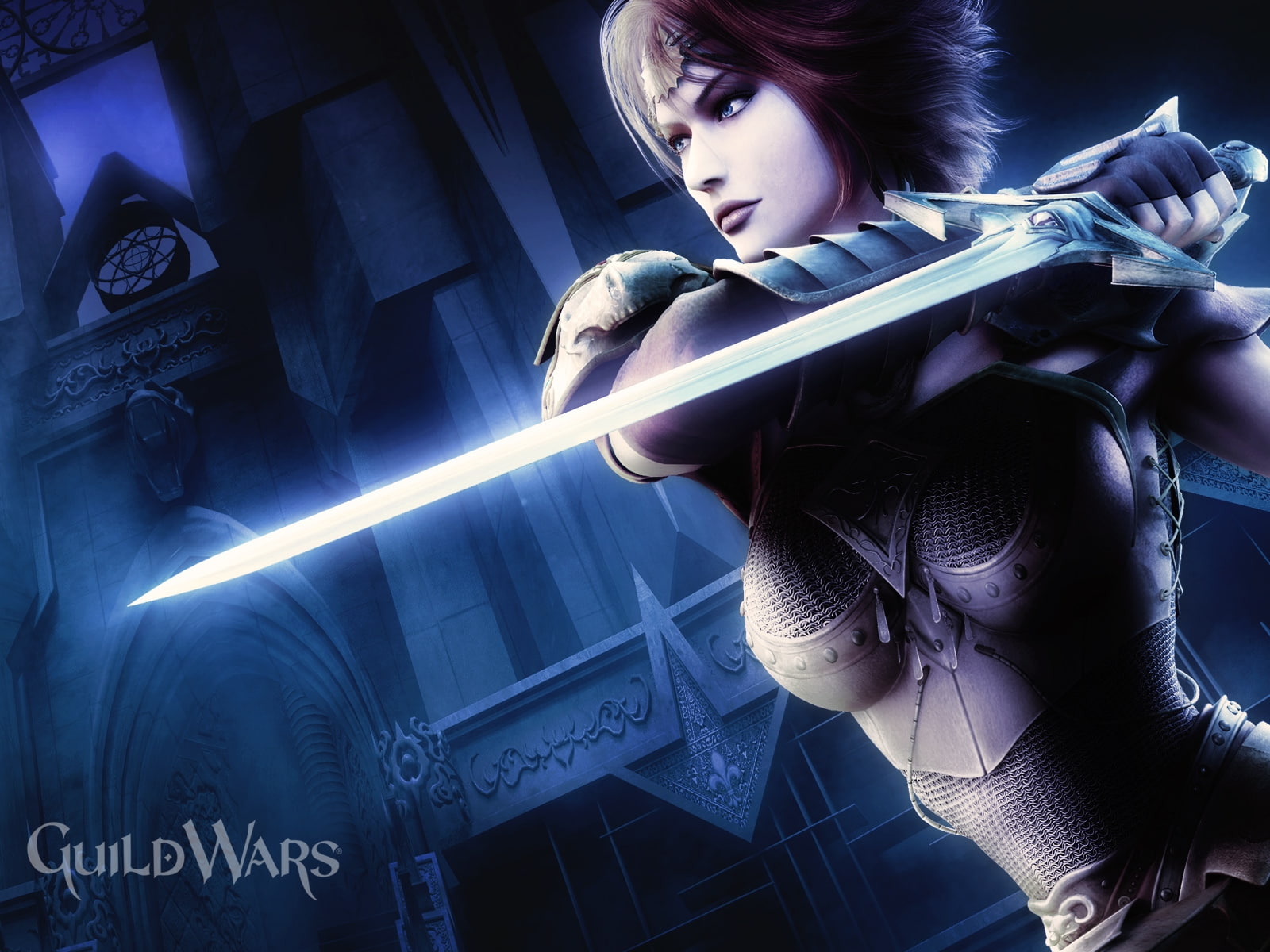 wars, hd, devona, 720P, game, fantasy, female, guild, guild wars, games, warrior, HD Wallpaper