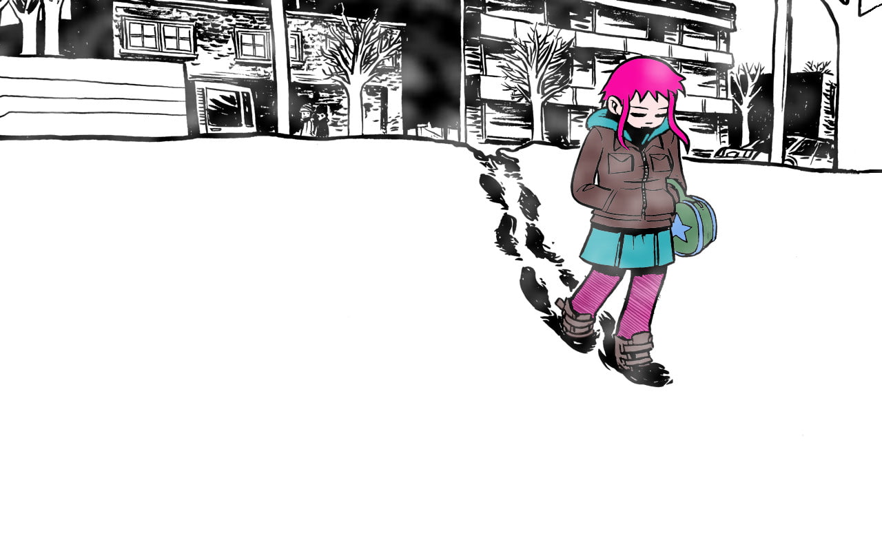 Ramona Flowers, Comics, 720P, Scott Pilgrim, HD Wallpaper