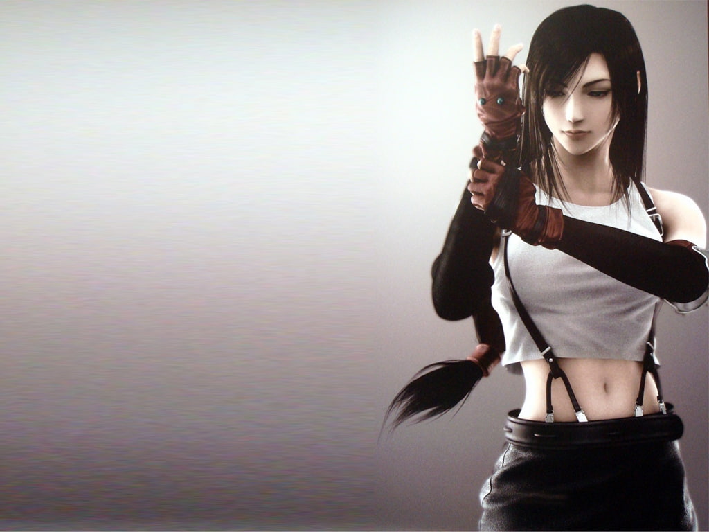 hd, x, final, art, Final Fantasy, Gloves, games, lockheart, 480P, fantasy, tifa, video, HD Wallpaper