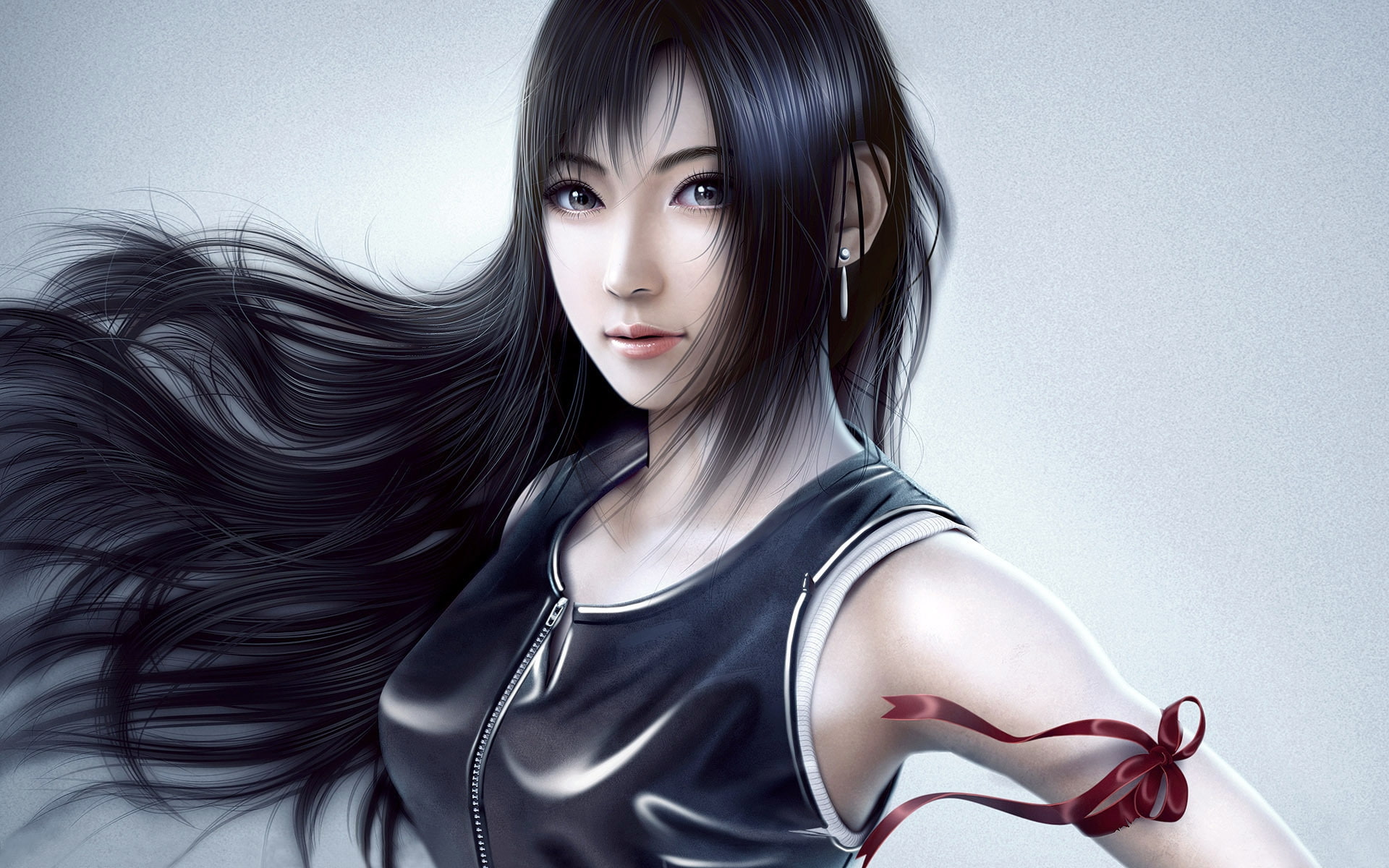vii, art, games, 1080P, video, Final Fantasy VII Advent Children, children, Tifa Lockheart, hd, lockheart, fantasy, advent, tifa, final, HD Wallpaper