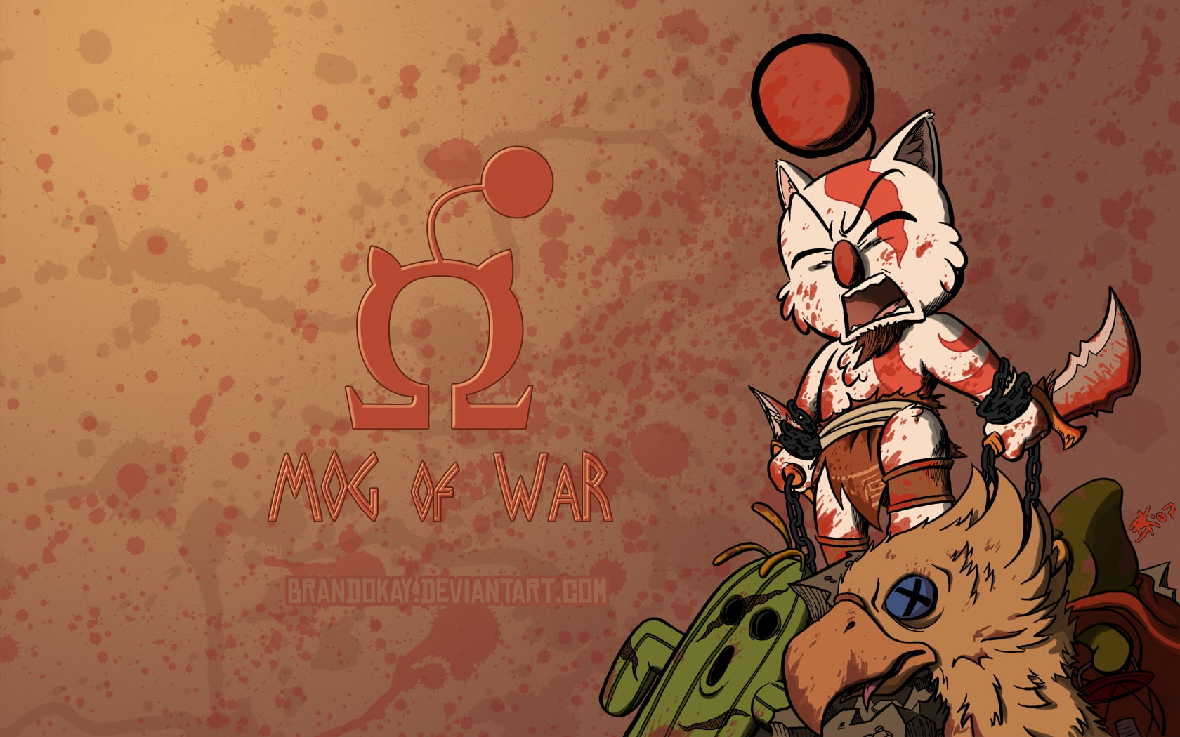 cactuar, art, alternative, x, moogle, 720P, hd, games, final, Video Games, Final Fantasy, video, fantasy, HD Wallpaper