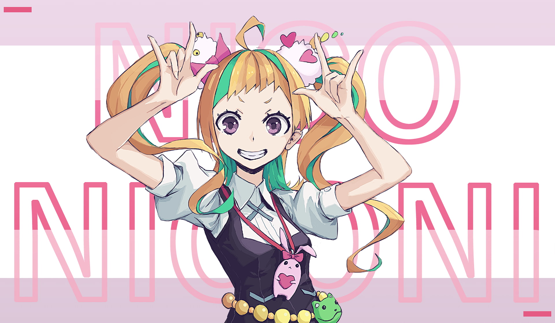 anime girls, Niiyama Niko, 1080P, Kiznaiver, HD Wallpaper