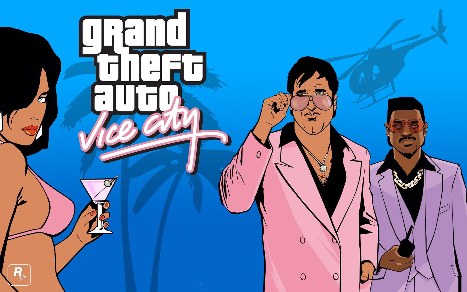 vice, 1080P, city, gta, HD Wallpaper