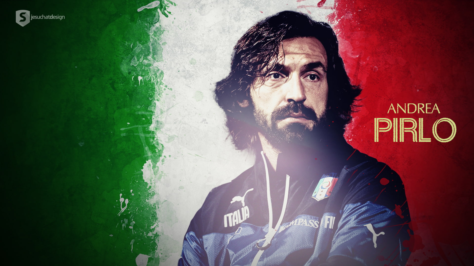 Juventus F.C., Andrea Pirlo, 1080P, Soccer, Italian, HD Wallpaper