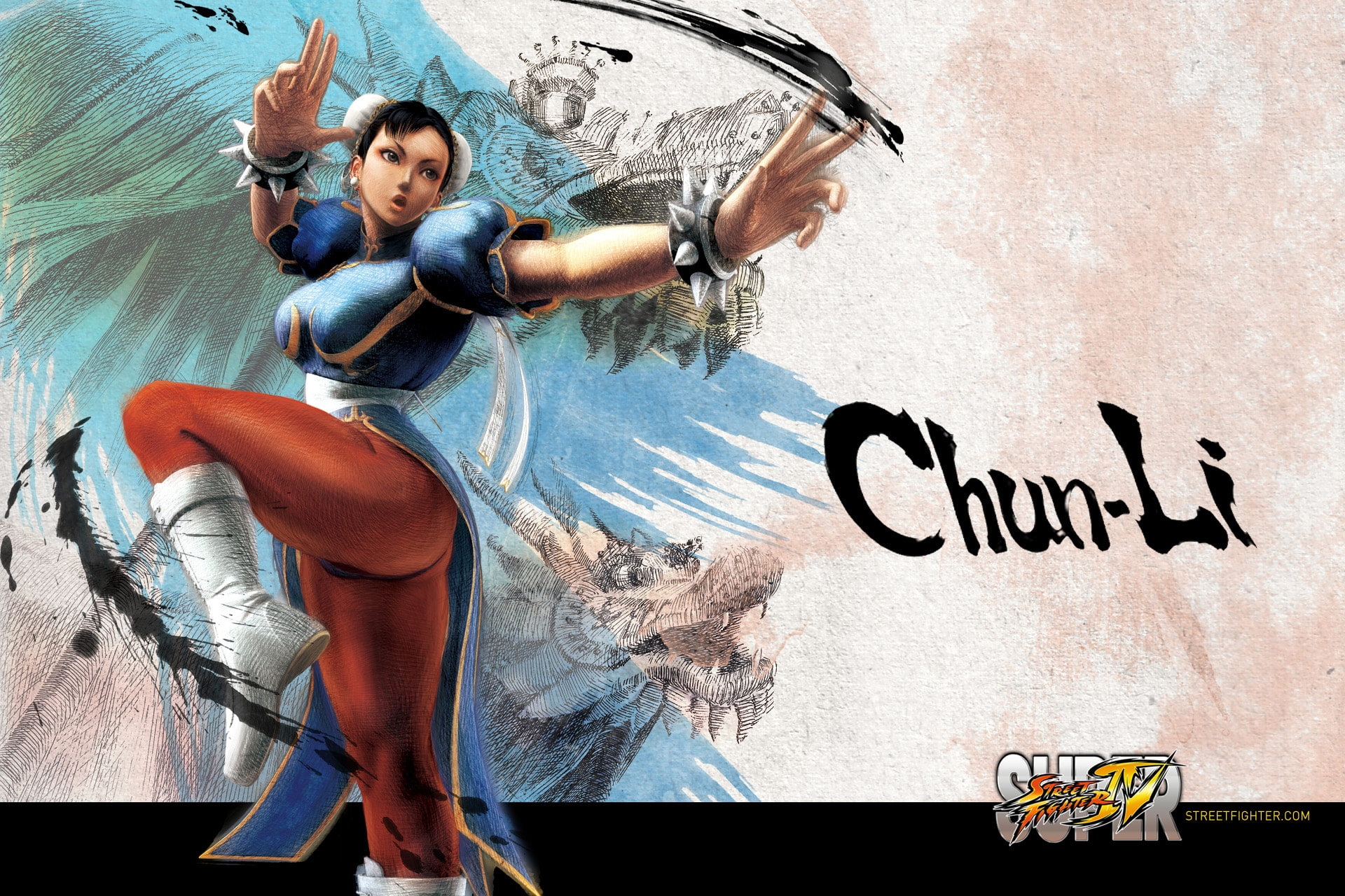1080P, iv, Street Fighter IV, street fighter, x, chunli, art, hd, street, video, games, fighter, HD Wallpaper