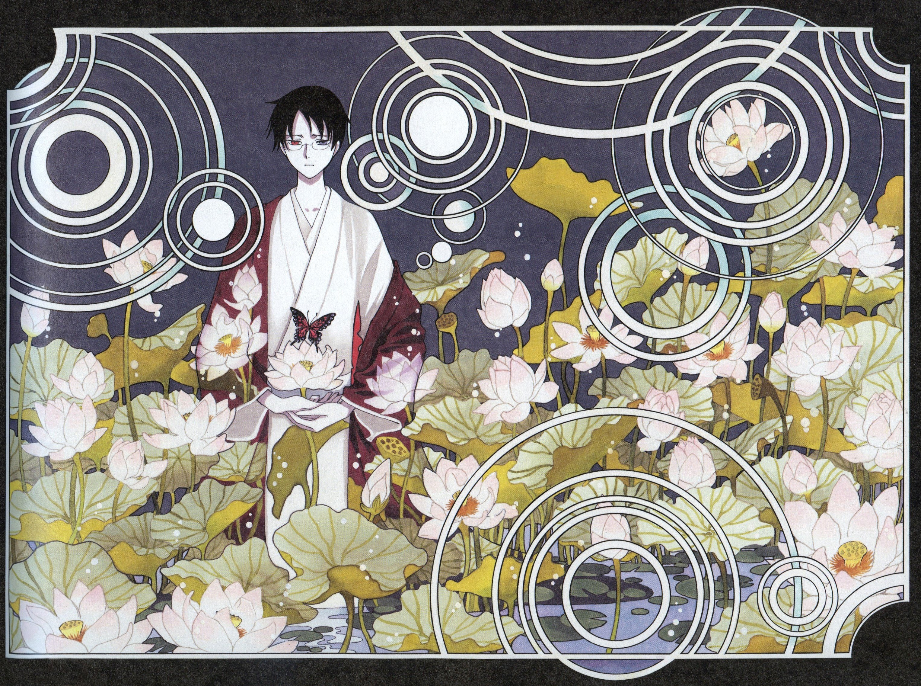 ova, anime, xxxholic, kimihiro, character, artbook, watanuki, kocho, yume, 2K, series, HD Wallpaper