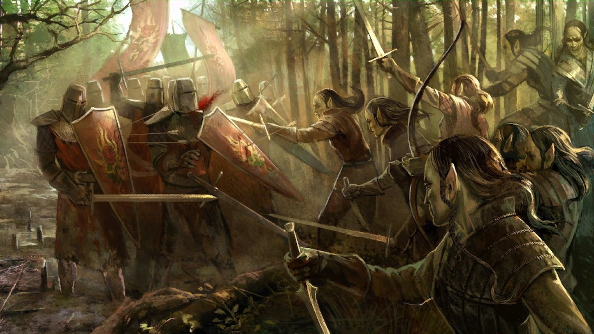artbook, pc, artwork, 1080P, RPG, Video Games, rivia, hd, witcher, geralt, swor, fantasy, video, art, games, HD Wallpaper