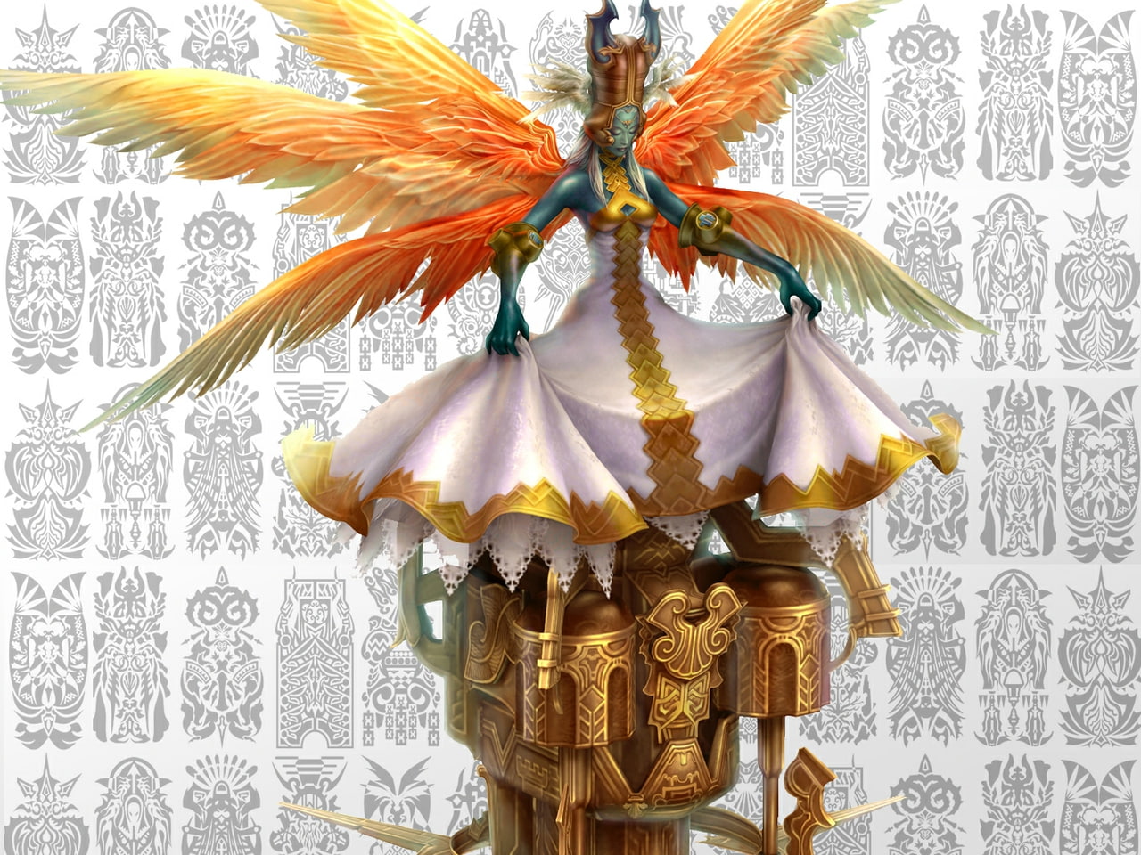 summon, 720P, video, xii, fantasy, hd, art, games, Tactics advance, final, Final Fantasy XII, 12, Ultima, HD Wallpaper