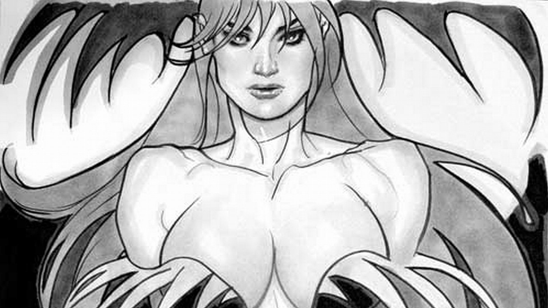 Morrigan Aensland, 1080P, Darkstalkers, HD Wallpaper