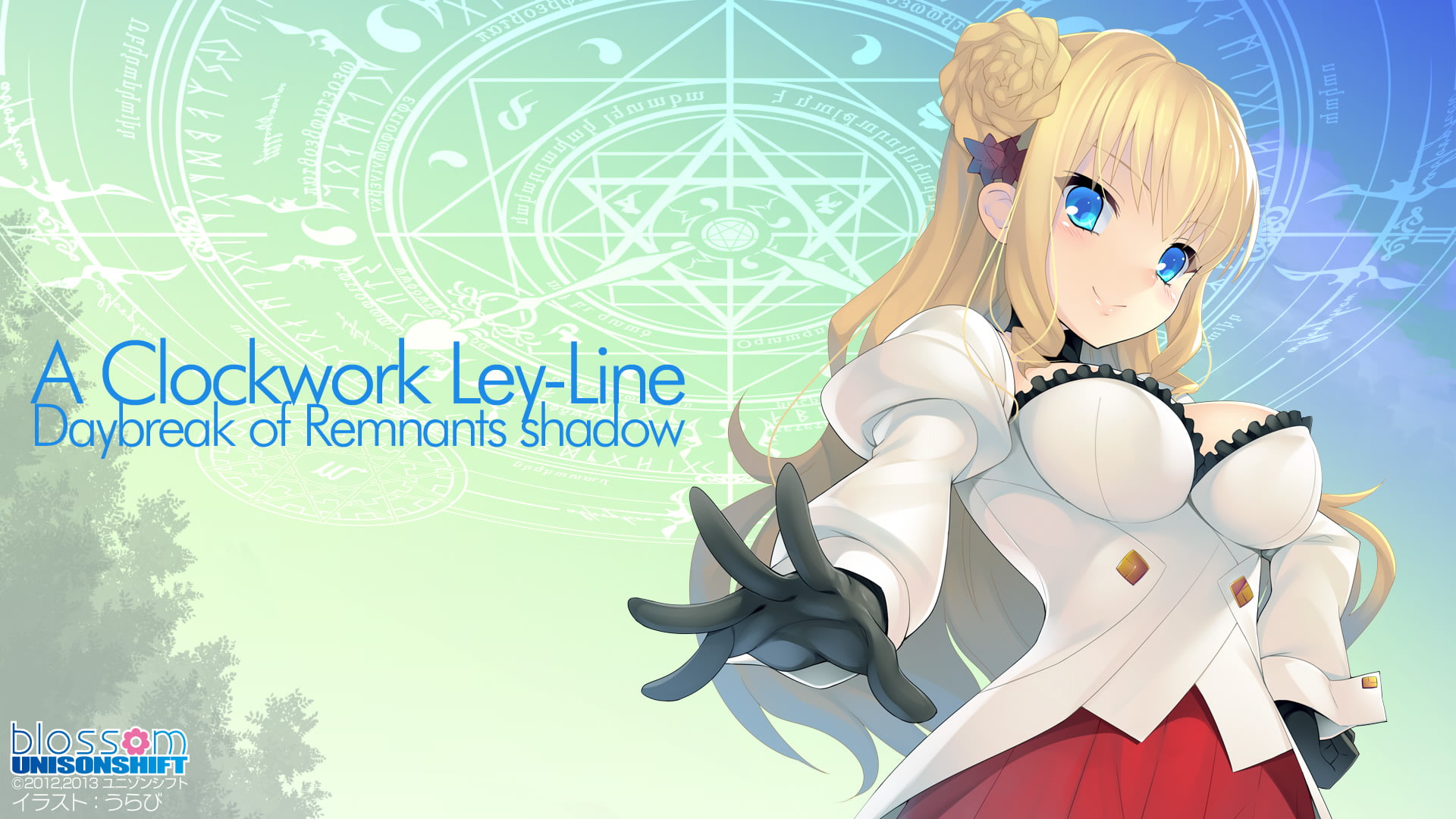von, weinberger, unisonshift, 1080P, ley, tokeijikake, ritter, line, adelheid, HD Wallpaper