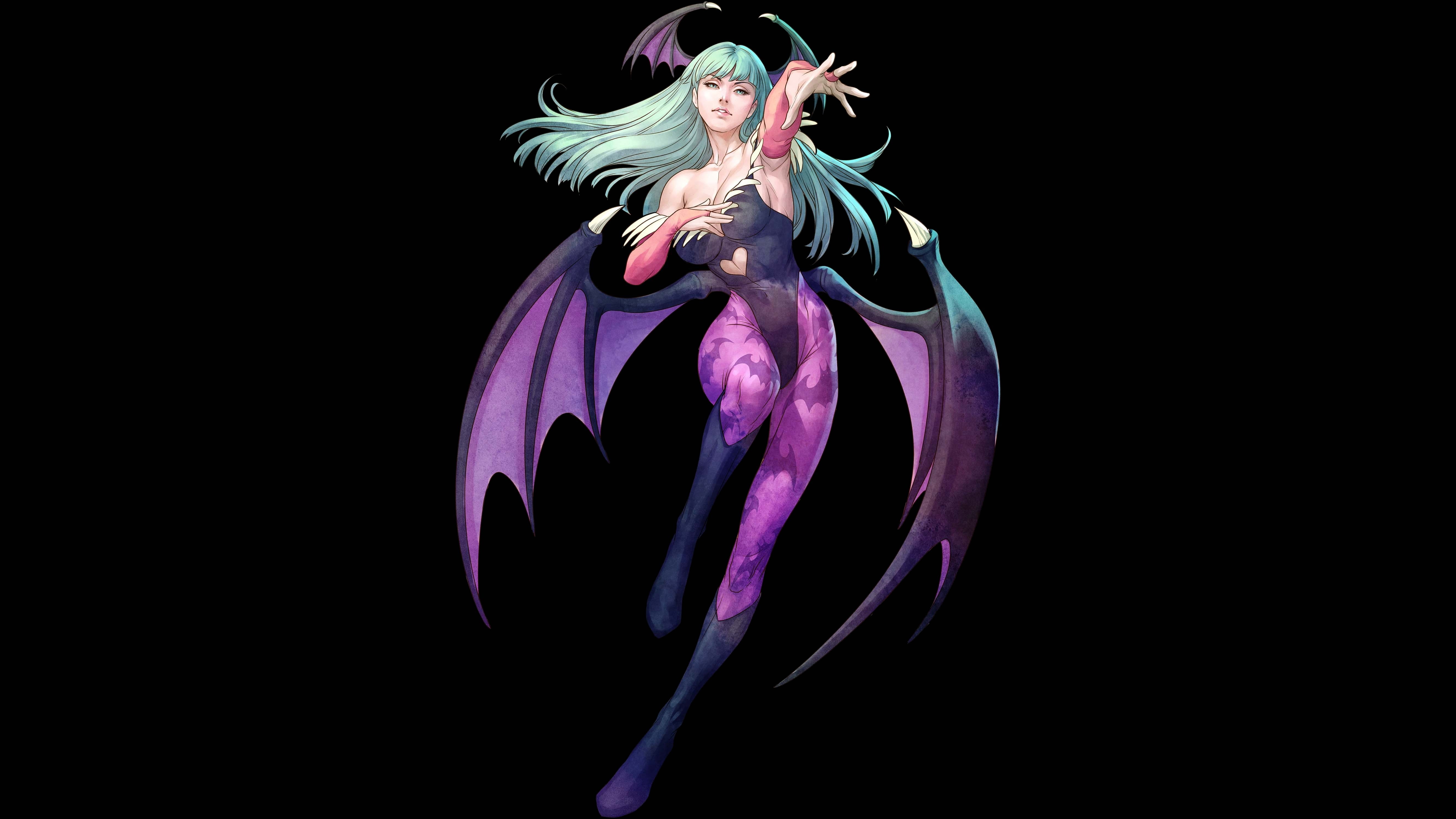 dark, anime, vampire, stalkers, fantasy, vanpaia, comics, fighting, capcom, gothic, 1darks, darkstalkers, 5K, HD Wallpaper