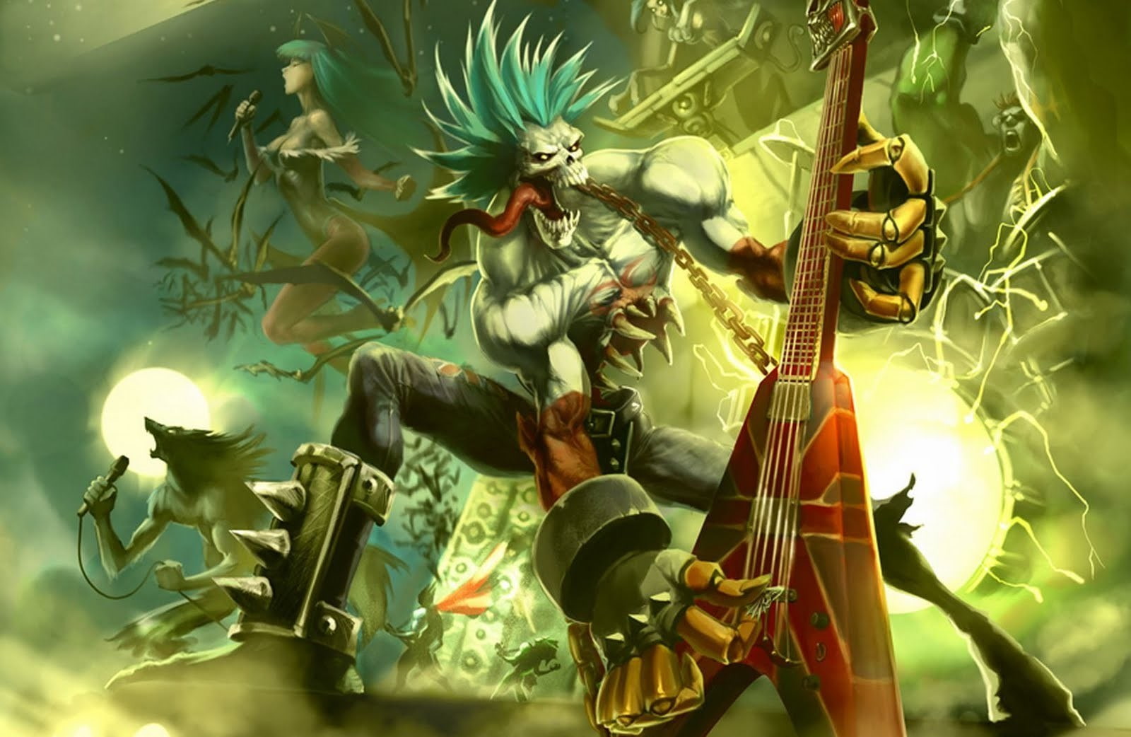 720P, darkstalkers, HD Wallpaper