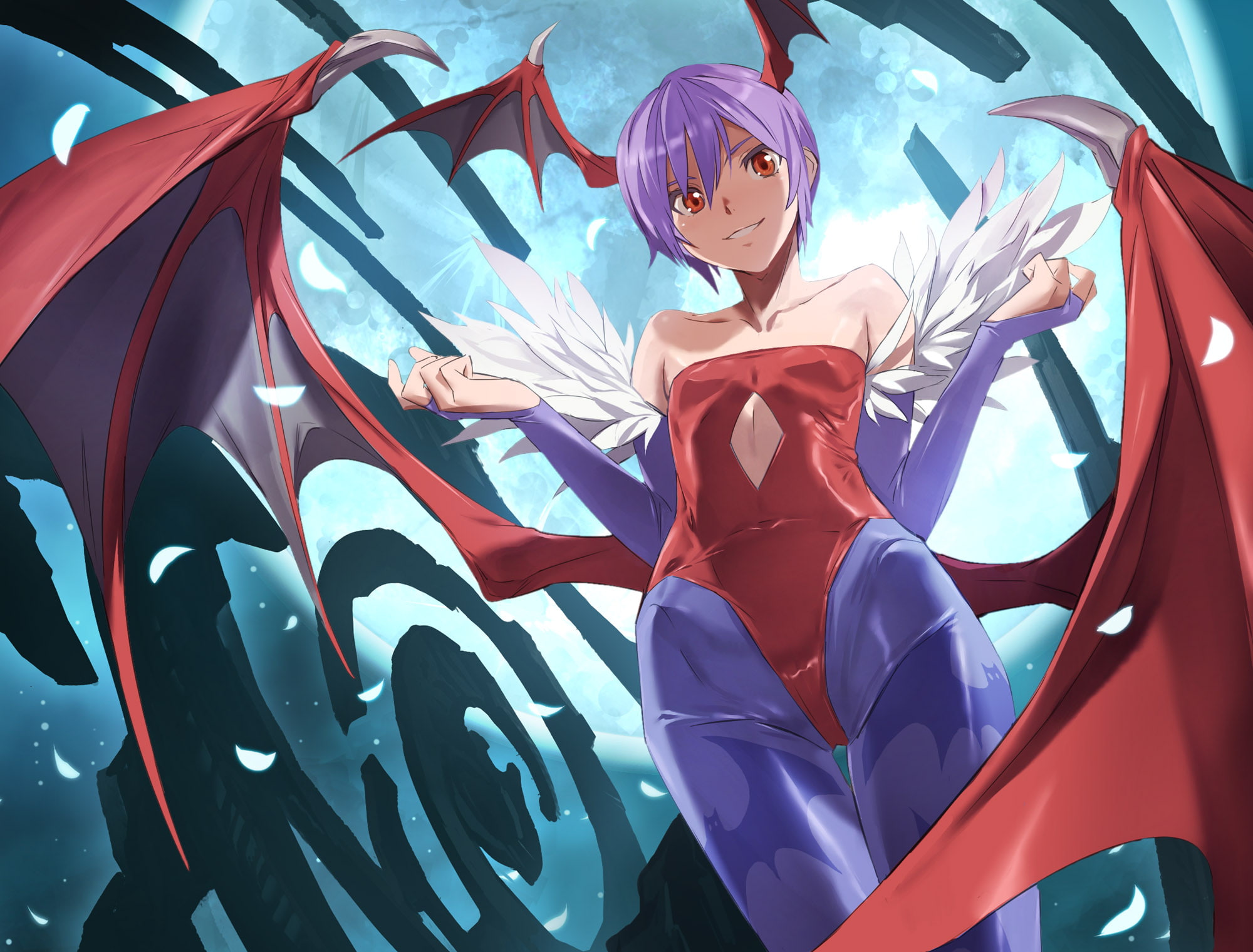 vampire, capcom, 1080P, darkstalkers, 1darks, comics, vanpaia, fantasy, dark, anime, gothic, fighting, HD Wallpaper