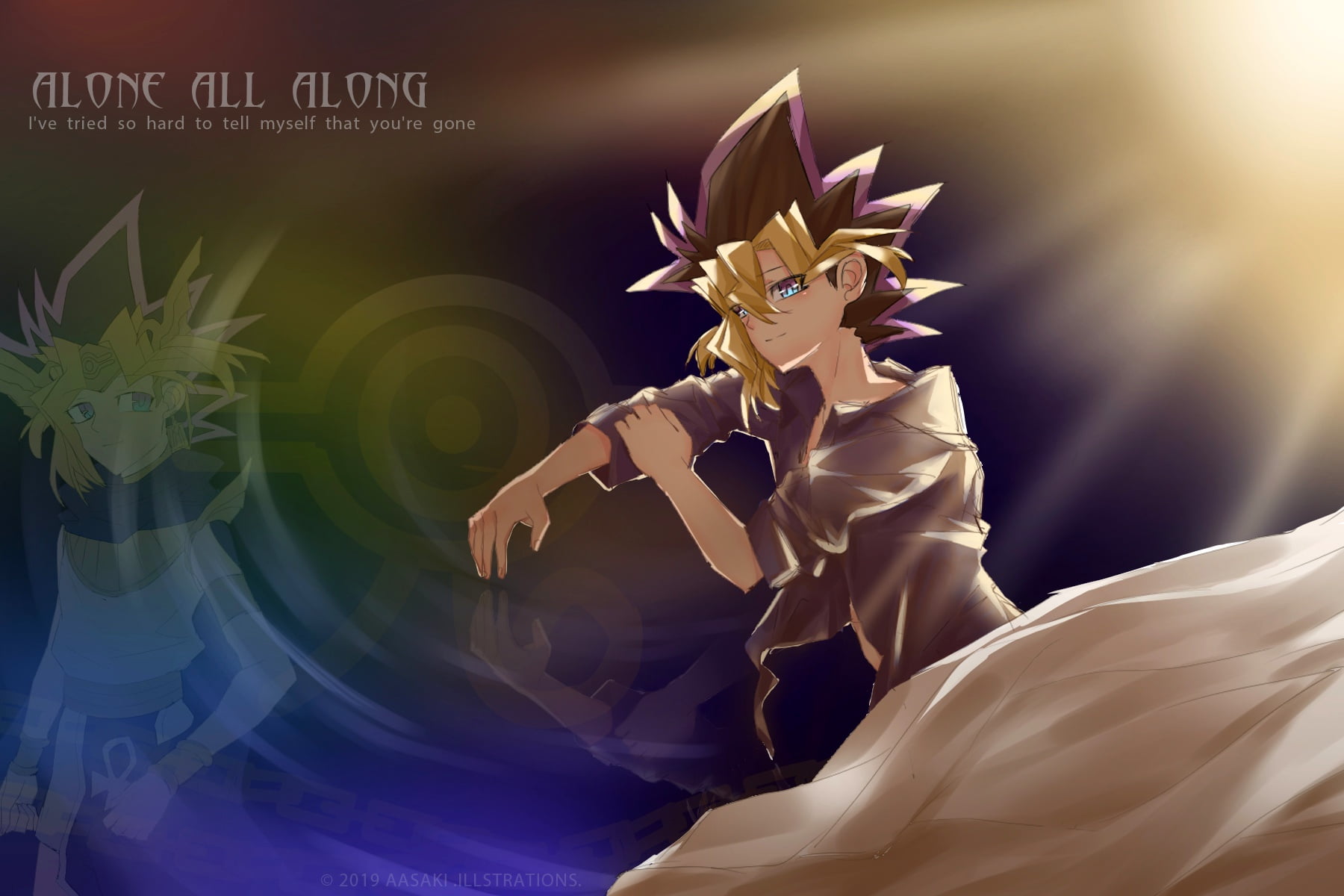 anime girls, anime, 720P, Yugi Moto, blonde, HD Wallpaper