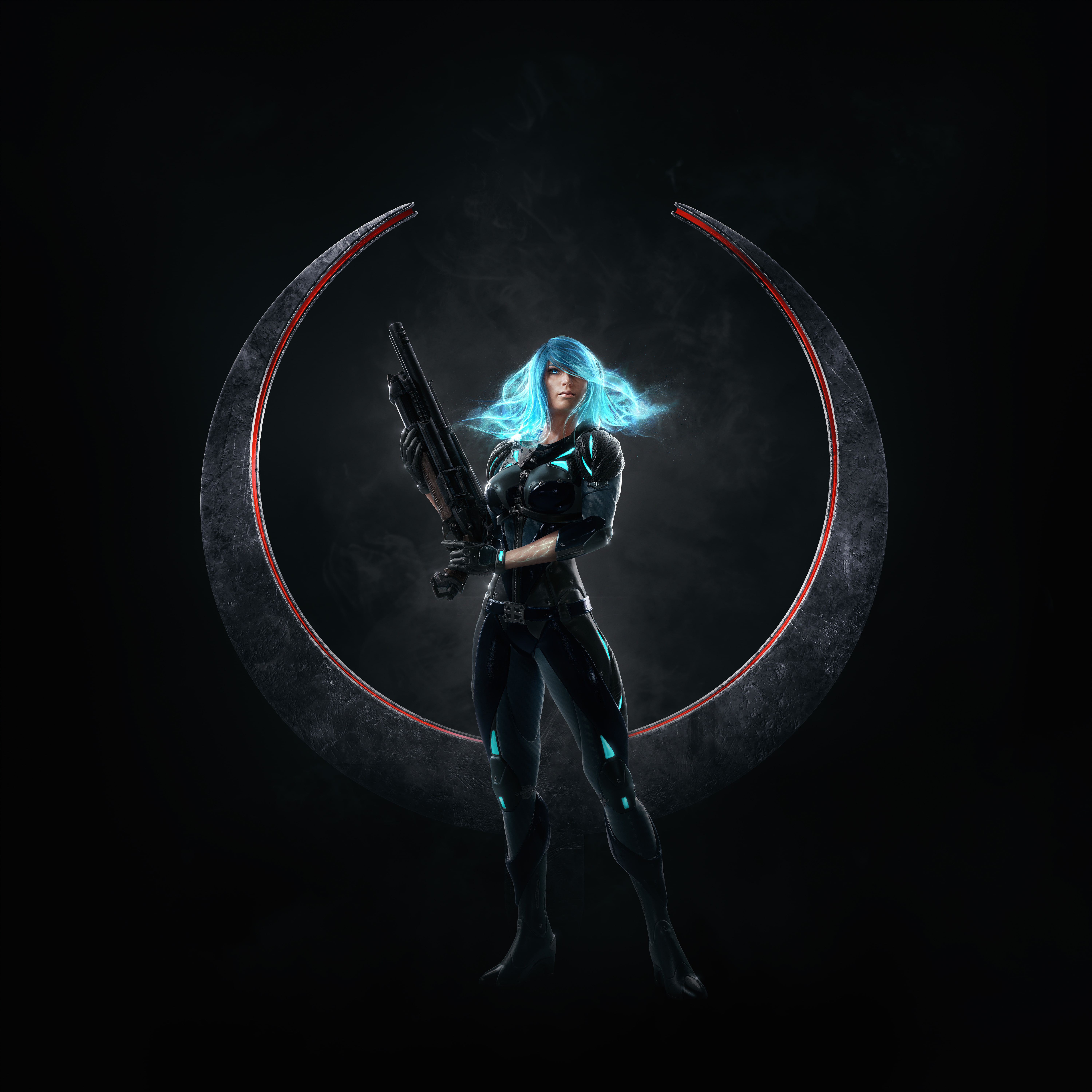 Nyx, Quake Champions, 5K, 5K, Phone HD Wallpaper