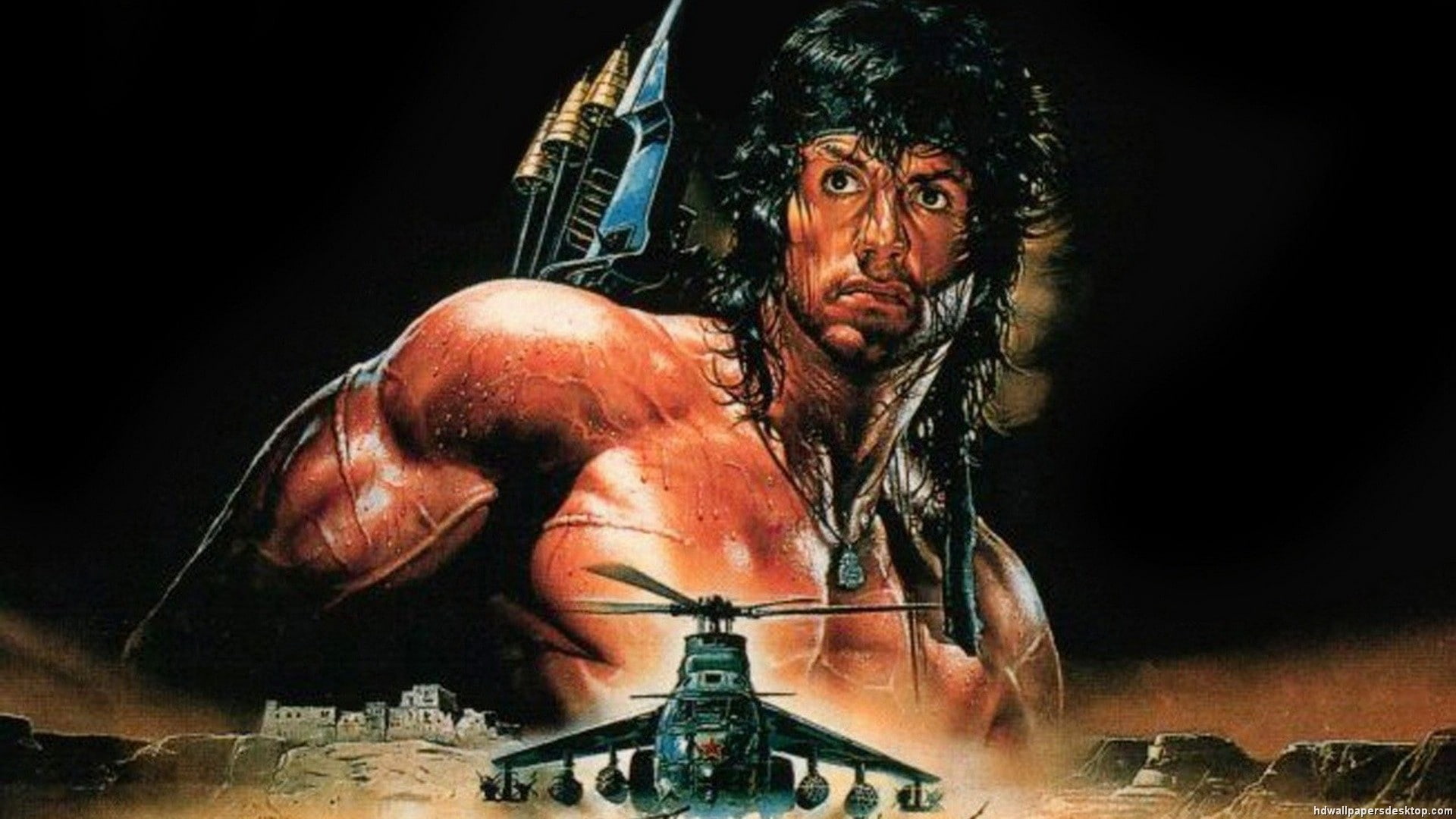 rambo, 1080P, HD Wallpaper