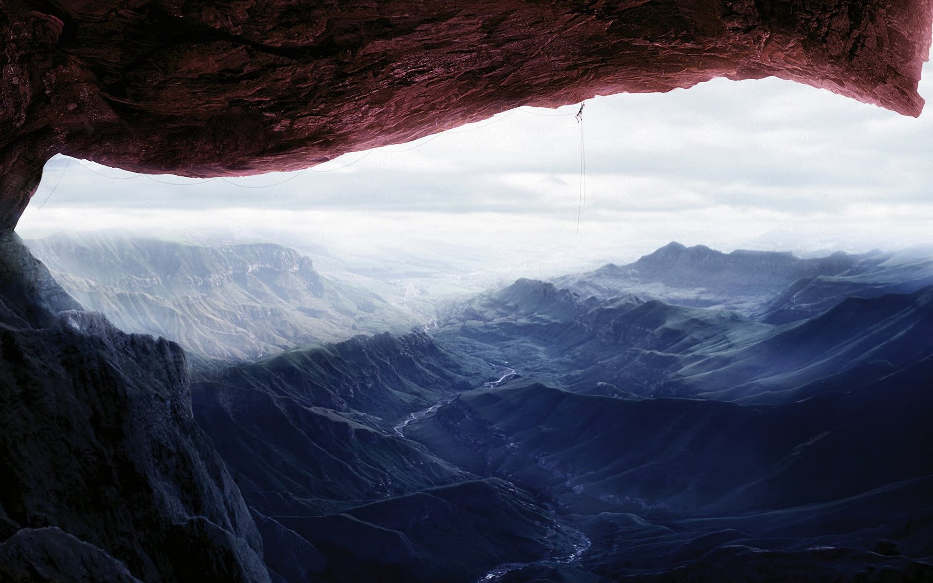 x, hd, Landscapes, art, aircraft, pepsi, mountaineers, commercial, 1080P, HD Wallpaper