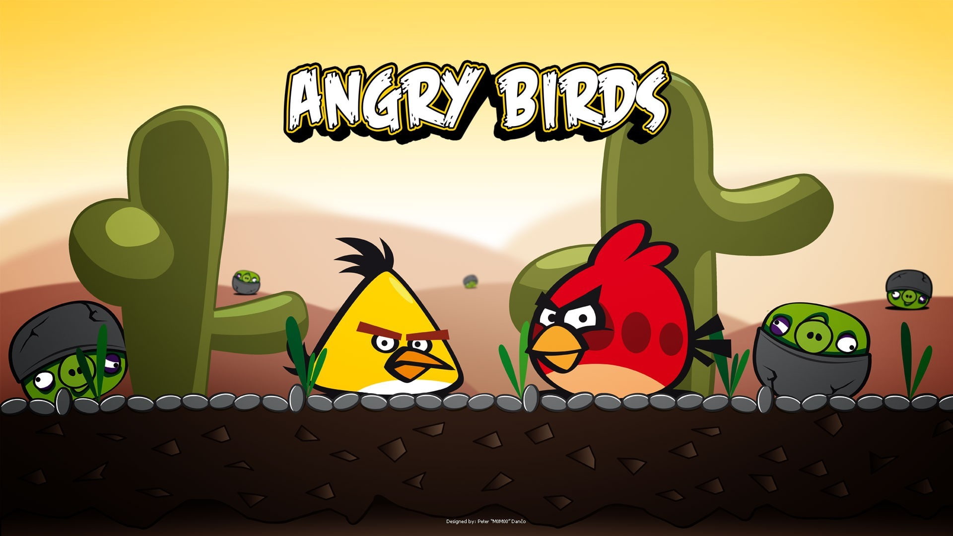 1080P, Angry Birds, HD Wallpaper
