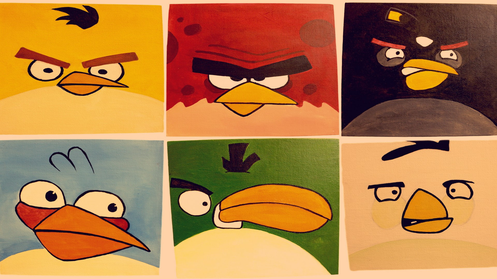 Angry Birds, 1080P, HD Wallpaper