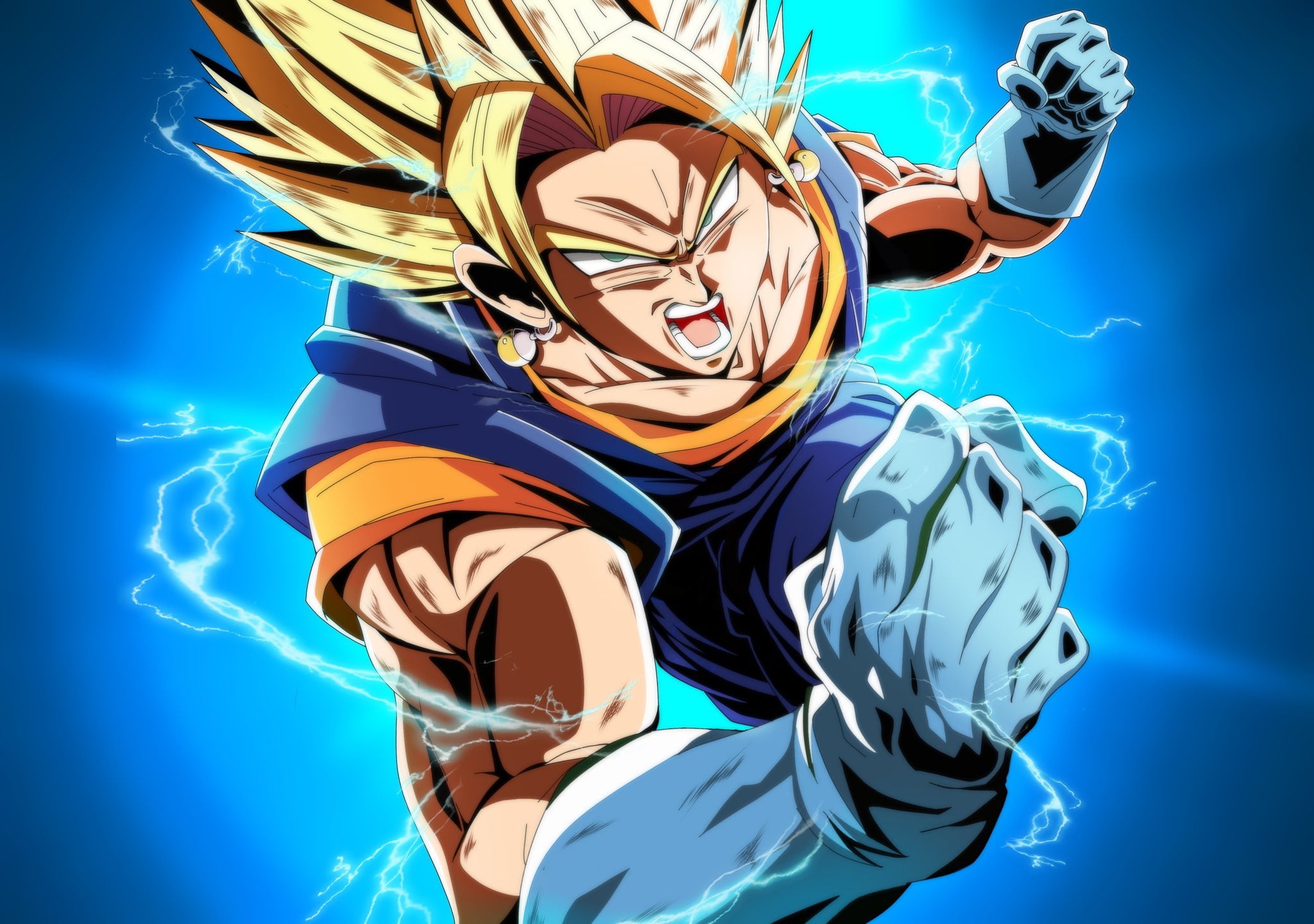 Dragon Ball FighterZ, Dragon Ball, 1080P, Vegetto (Dragon Ball), HD Wallpaper