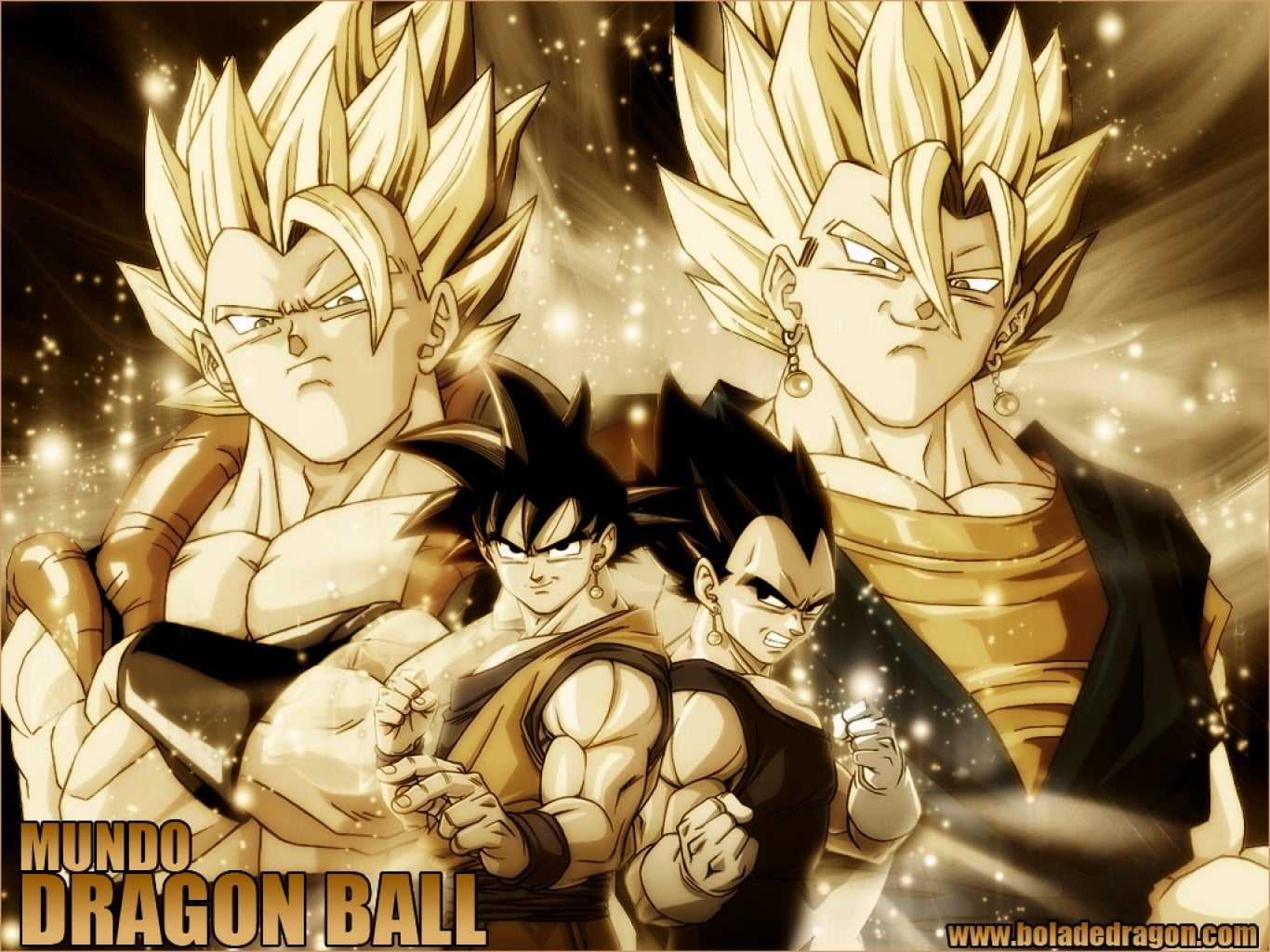 indoors, creativity, Gogeta (Dragon Ball), dragon, ball, 720P, art and craft, store, human representation, Vegetto (Dragon Ball), for sale, poster, Goku, HD Wallpaper