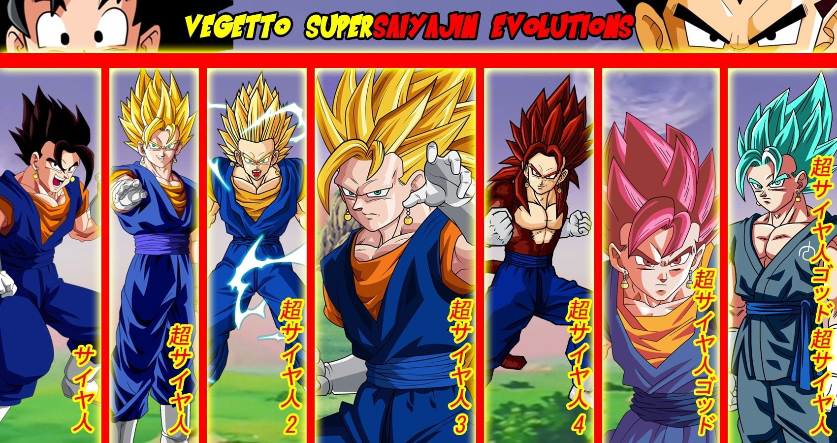 Vegetto (Dragon Ball), Dragon Ball, 720P, Dragon Ball Z, HD Wallpaper