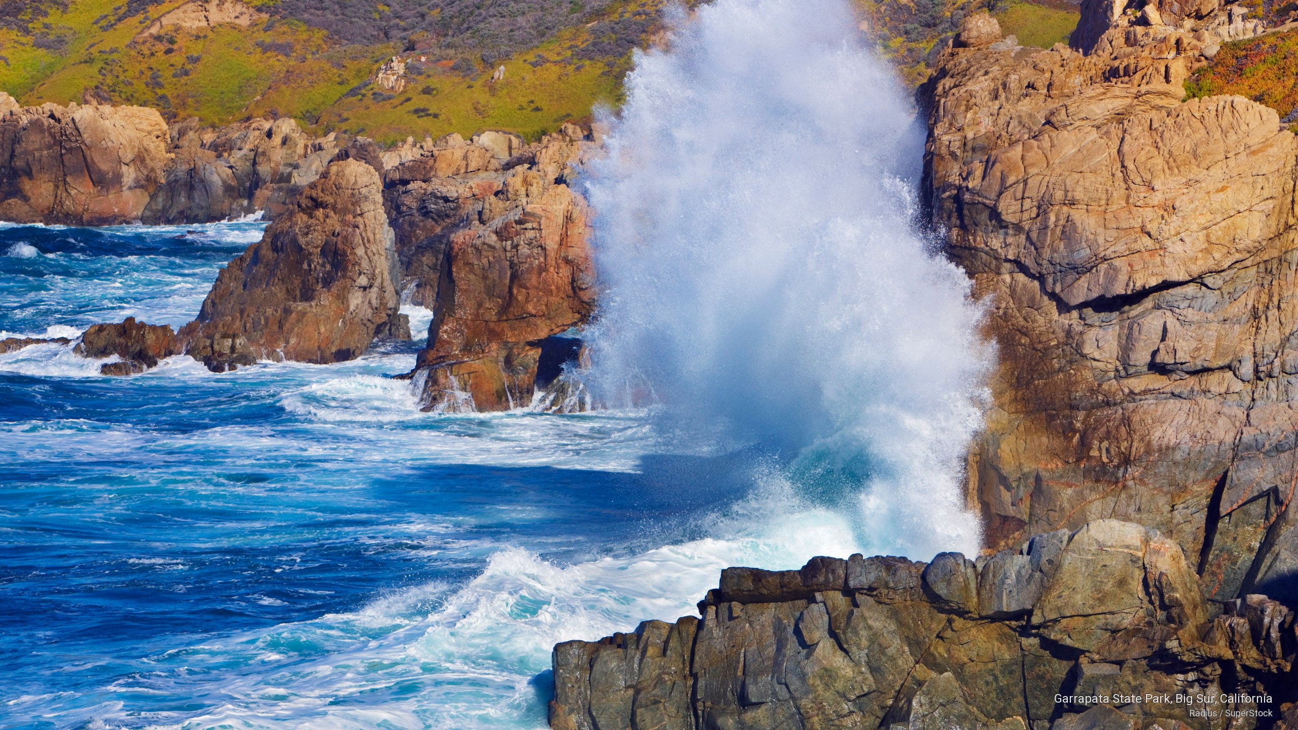 garrapata, california, Beaches, park, 2K, sur, big, state, HD Wallpaper