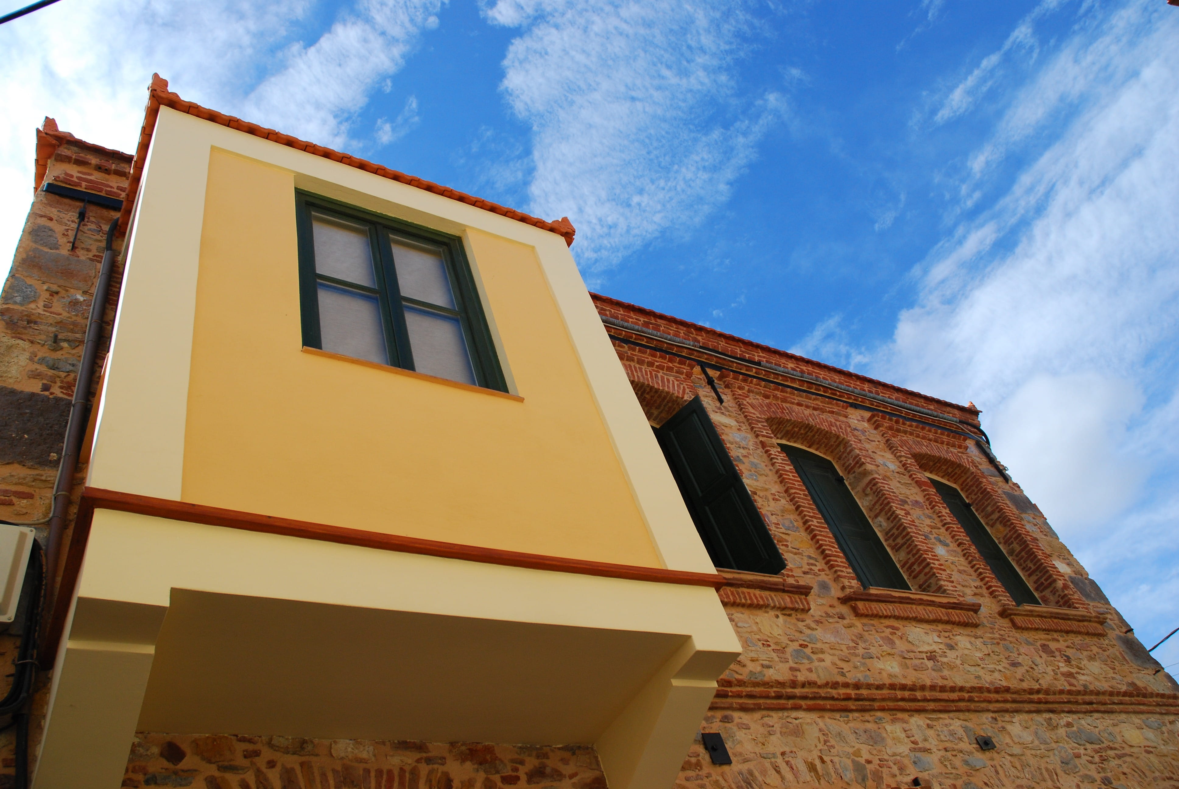 cloud - sky, tourism, belief, city, no people, nature, architecture design, chios, sunlight, structure, day, design, outdoors, architecture, low angle view, HD Wallpaper