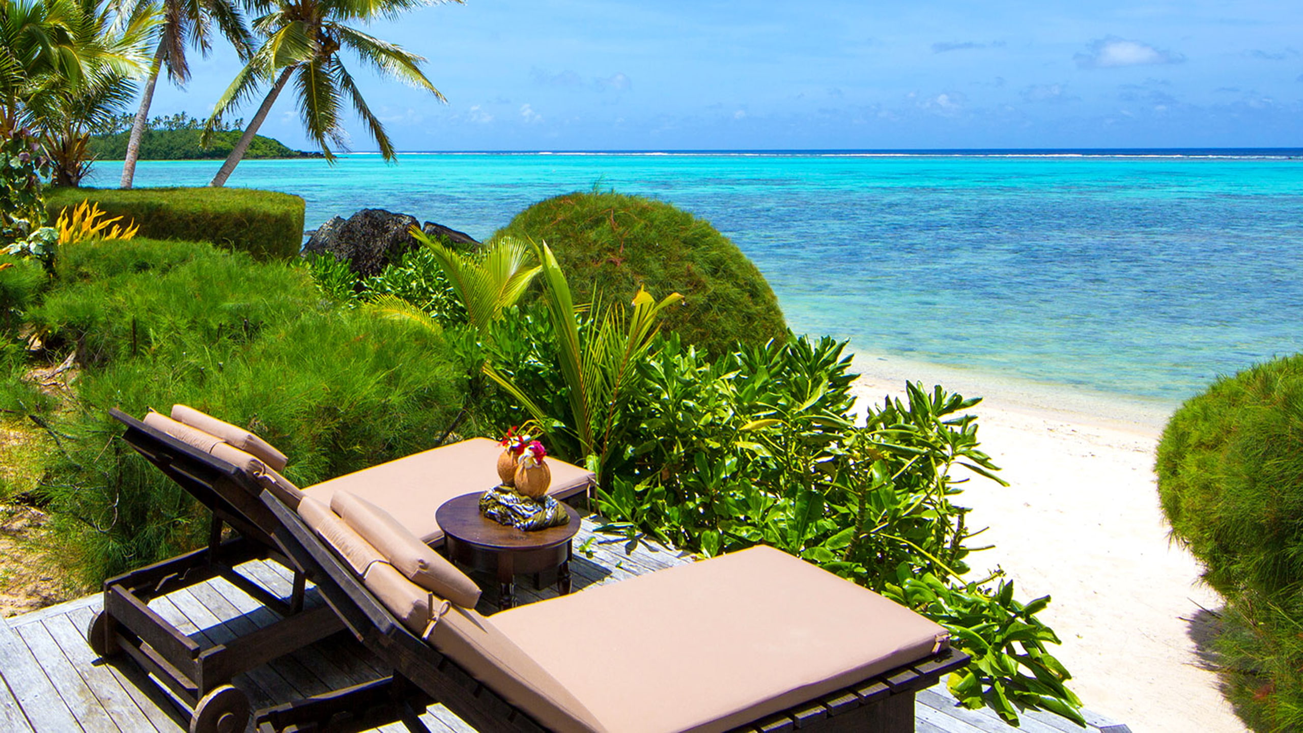 hero, luxury, villla, 2K, cook, ultimate, lagoon, deck, islands, manava, spa, te, beachfront, HD Wallpaper