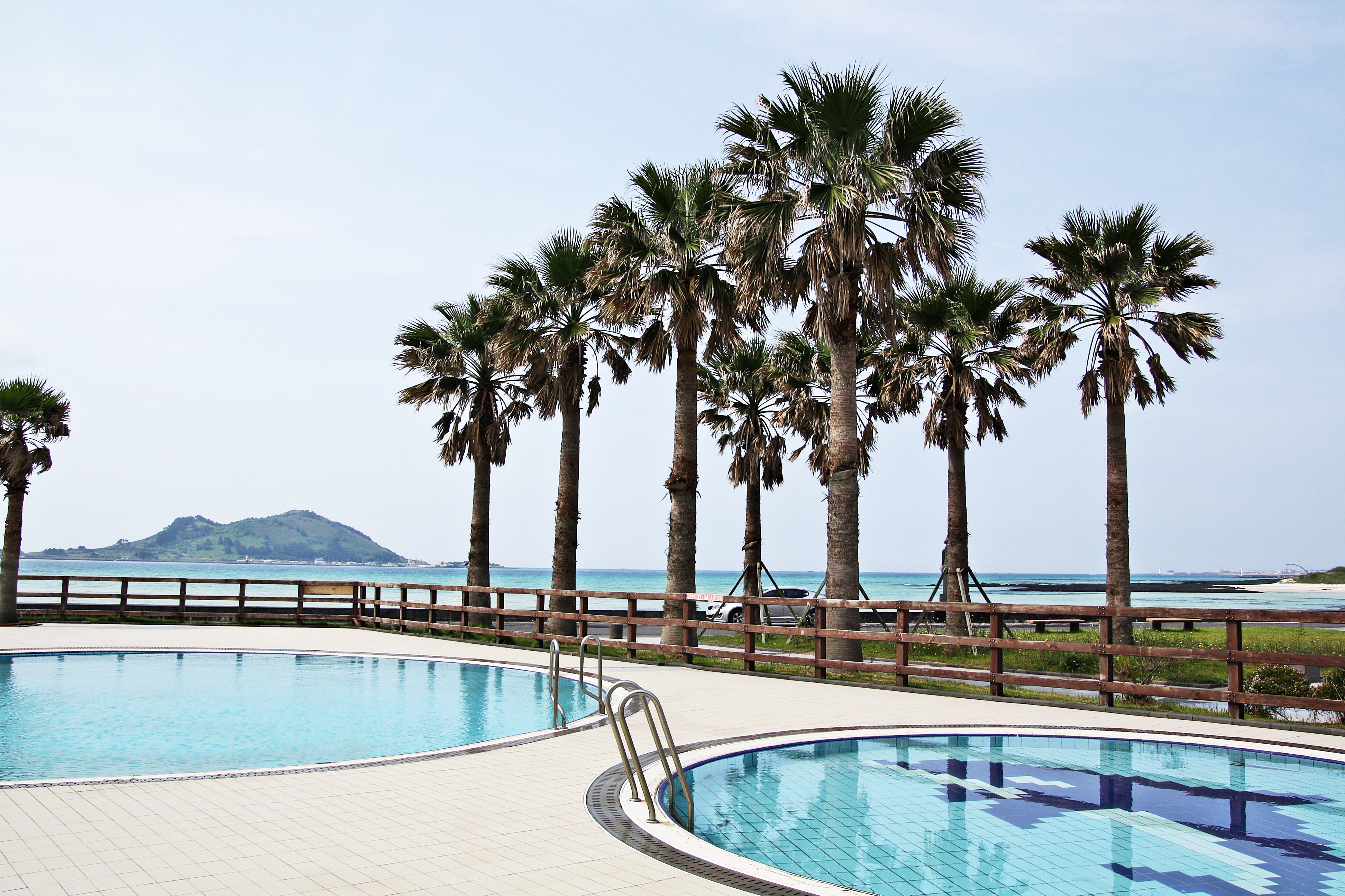 travel, nature, beachfront, water, day, surrounded, non-transferability, blue, tropical tree, plant, pool, swimming, travel destinations, poolside, swimming pool, HD Wallpaper