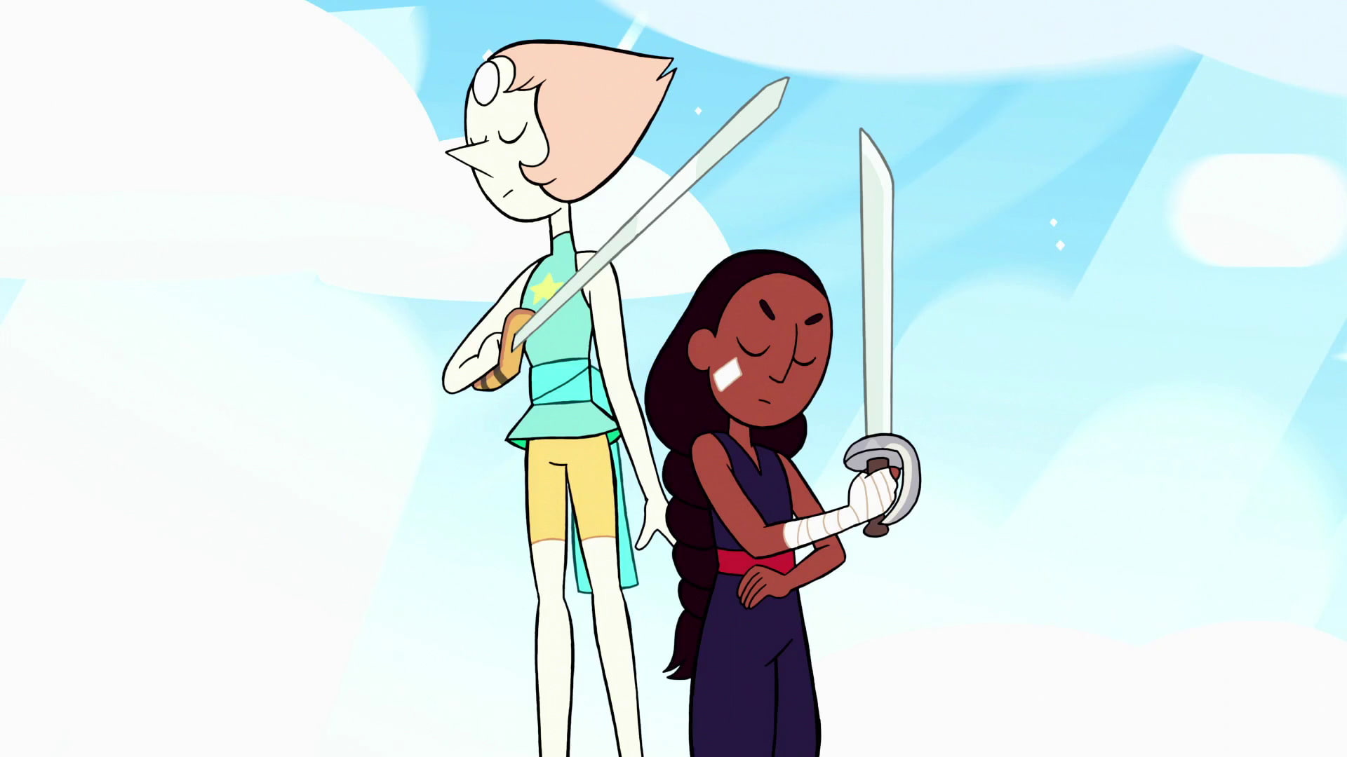 TV Show, Steven Universe, 1080P, Connie Maheswaran, Pearl (Steven Universe), HD Wallpaper