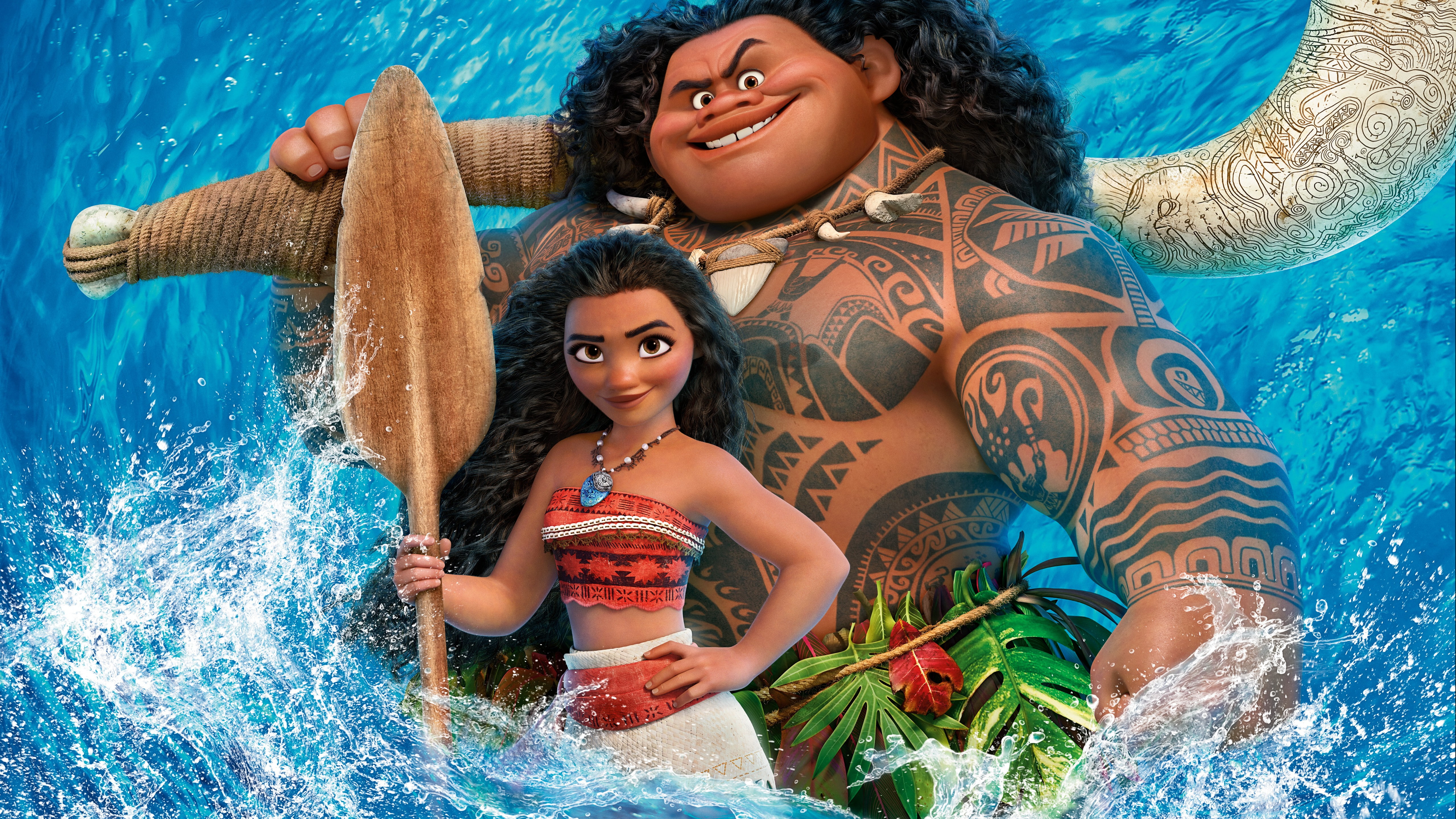 8k, poster, Moana, 5K, maui, HD Wallpaper