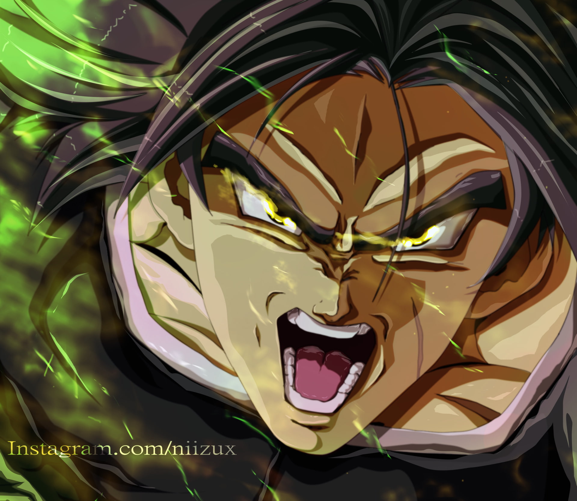 1080P, Broly (Dragon Ball), Dragon Ball, Dragon Ball Super, HD Wallpaper