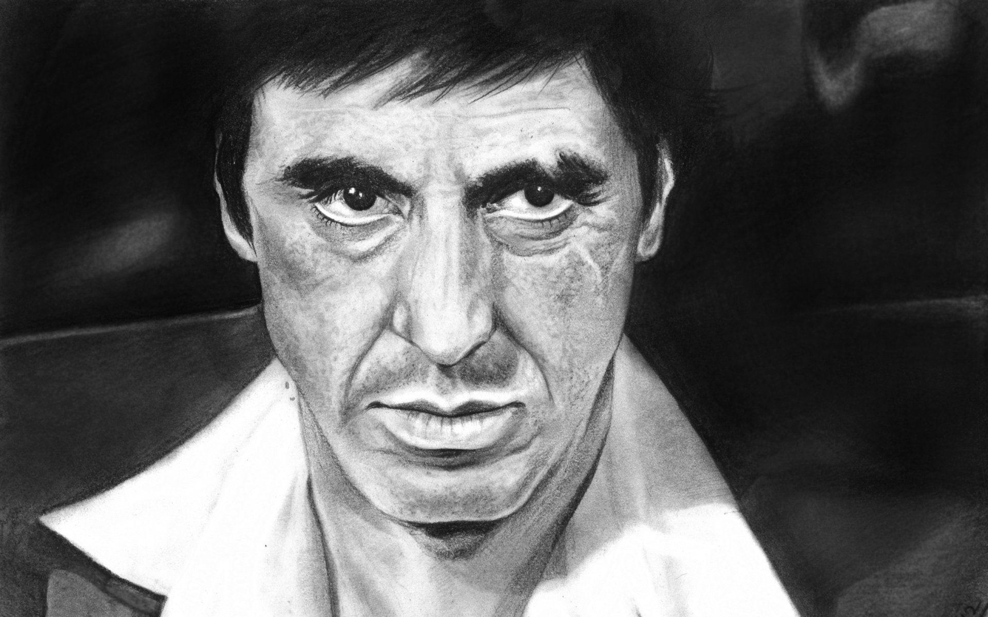 Scarface, Al Pacino, Actor, American, Movie, 1080P, HD Wallpaper