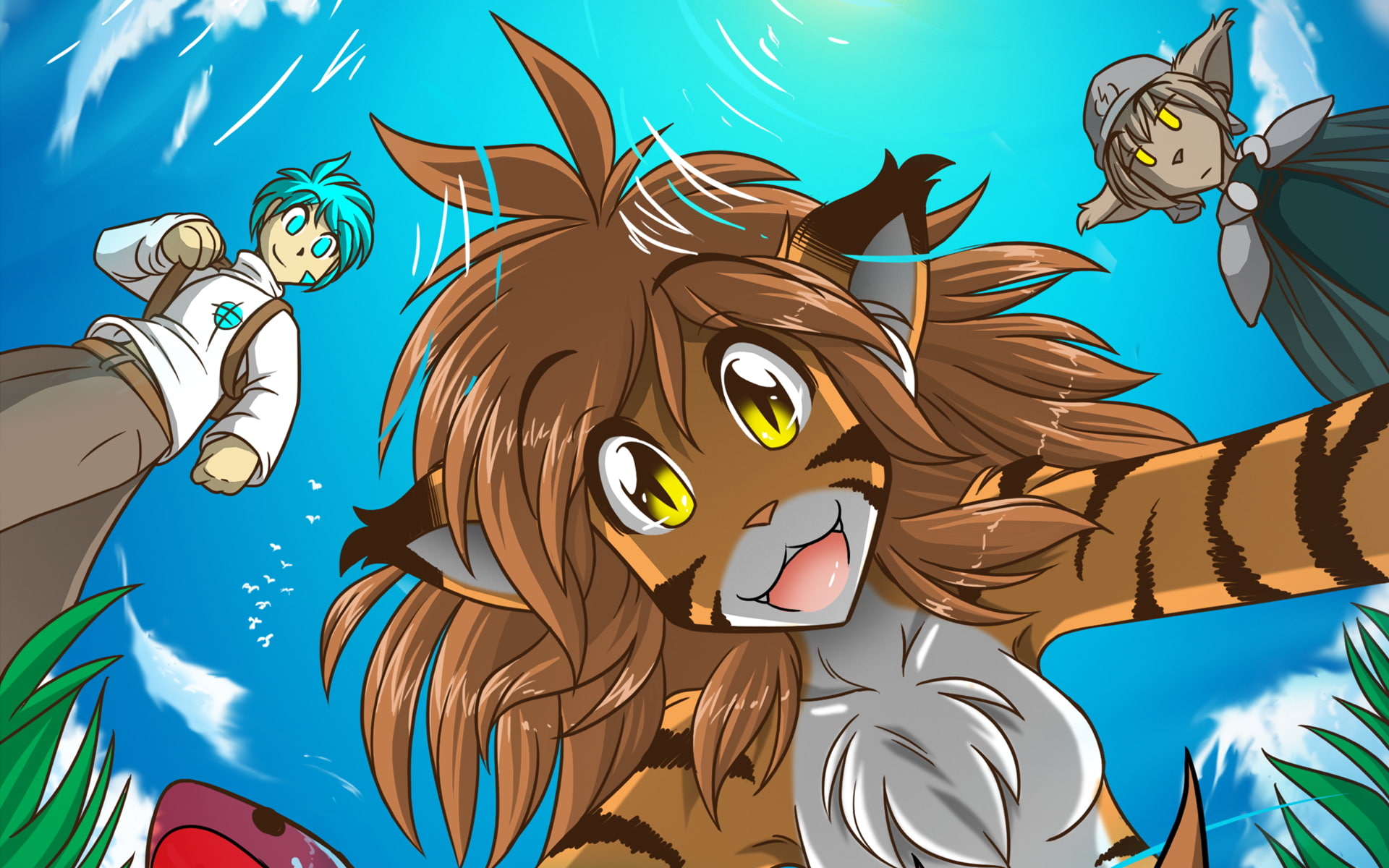 anime, furry, 1080P, Anthro, Twokinds, HD Wallpaper