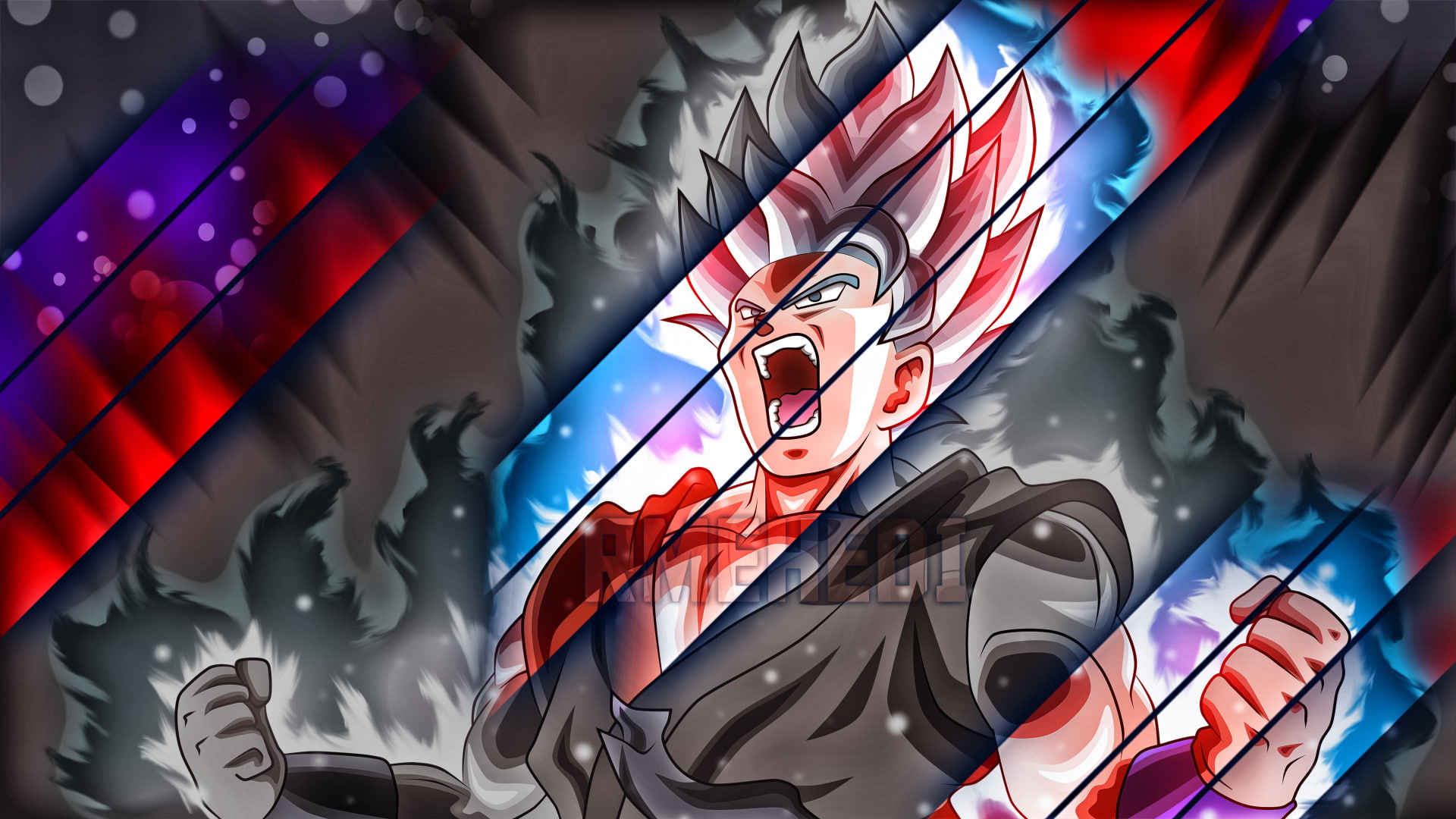 1080P, Dragon Ball, Dragon Ball Super, Goku, Ultra Instinct (Dragon Ball), HD Wallpaper