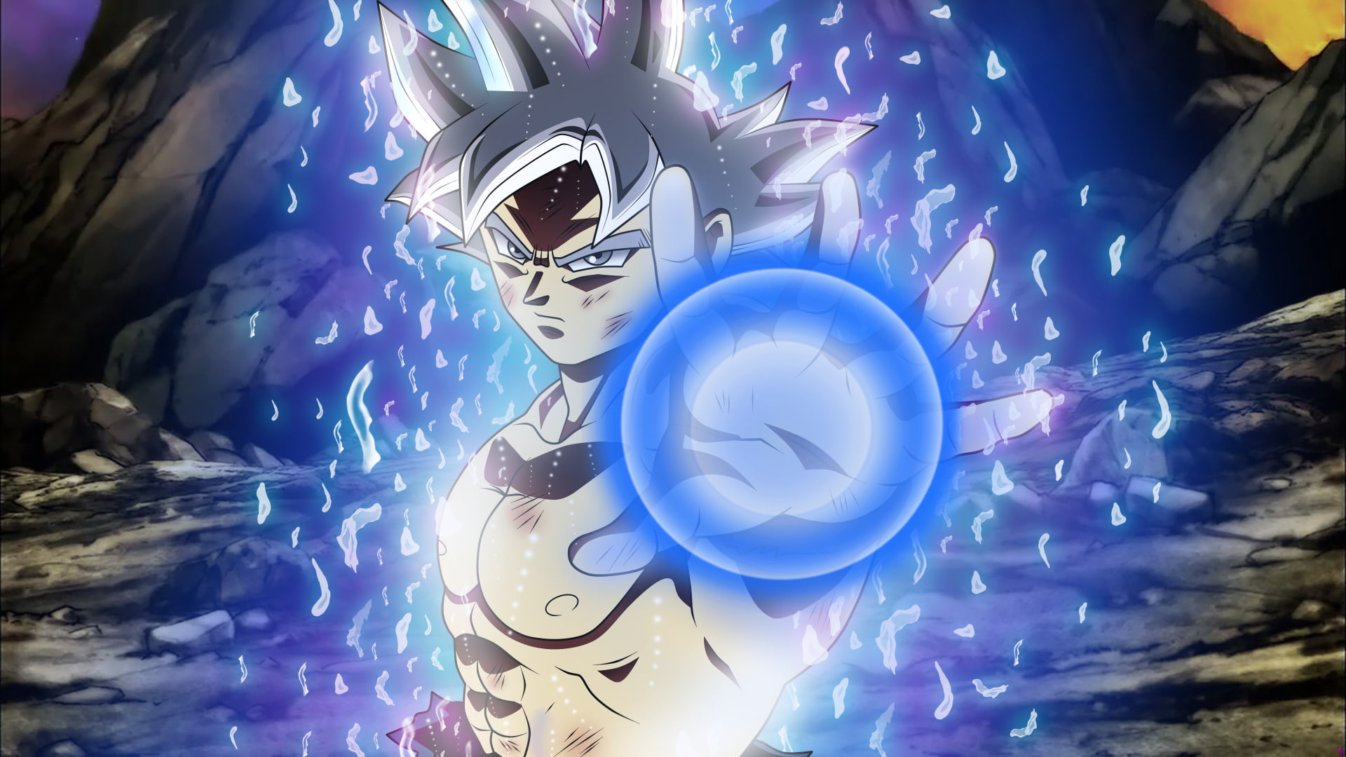 Goku, Ultra Instinct (Dragon Ball), Dragon Ball, Dragon Ball Super, 1080P, HD Wallpaper