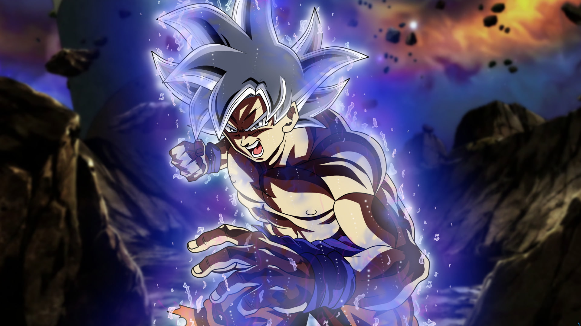 Dragon Ball, Goku, Ultra Instinct (Dragon Ball), Dragon Ball Super, 1080P, HD Wallpaper