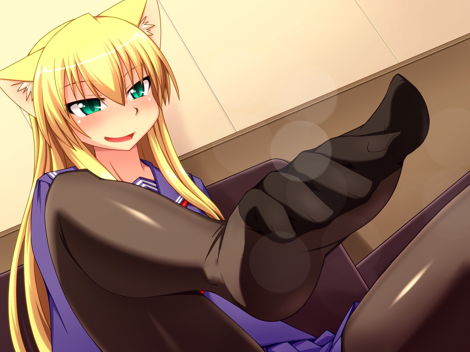 leisure activity, Girl, Ear, Smirk, mannequin, lifestyles, Foot, indoors, human representation, 720P, Tights, blond hair, amusement park, fashion, representation, HD Wallpaper