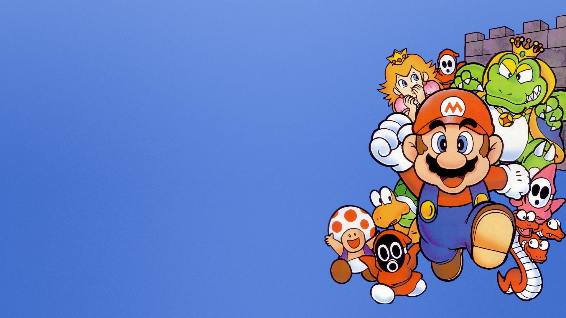 winter, celebration, 1080P, blue, mammal, outdoors, clear sky, holiday, travel, club nintendo super mario nintendo nintendo entertainment system, business, HD Wallpaper