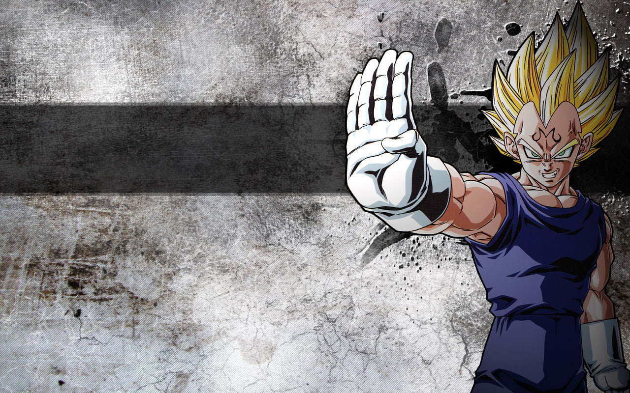 z, super, 720P, hd, vegeta, dragonball, cartoon/comic, saiyan, HD Wallpaper