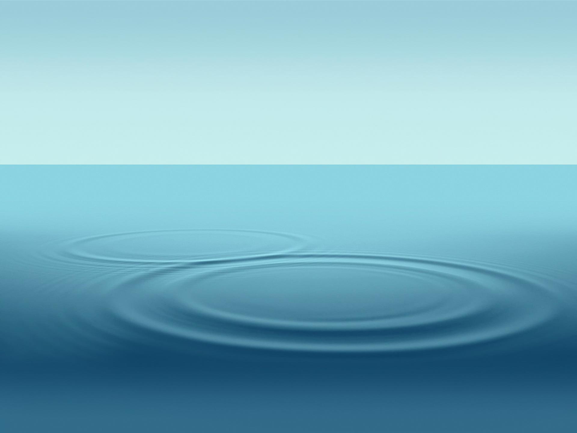 water, drops, pattern, 1080P, blue, abstract, circle, ripple, HD Wallpaper