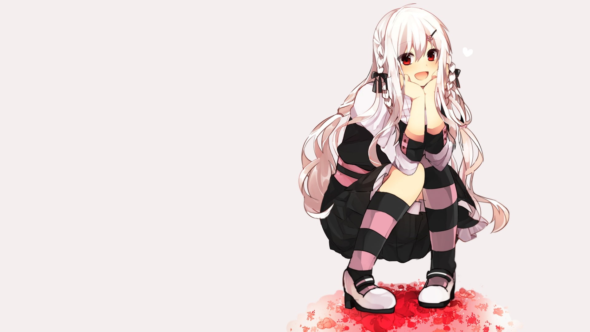 Kagerou Project, red eyes, 1080P, anime girls, anime, Kozakura Mary, HD Wallpaper