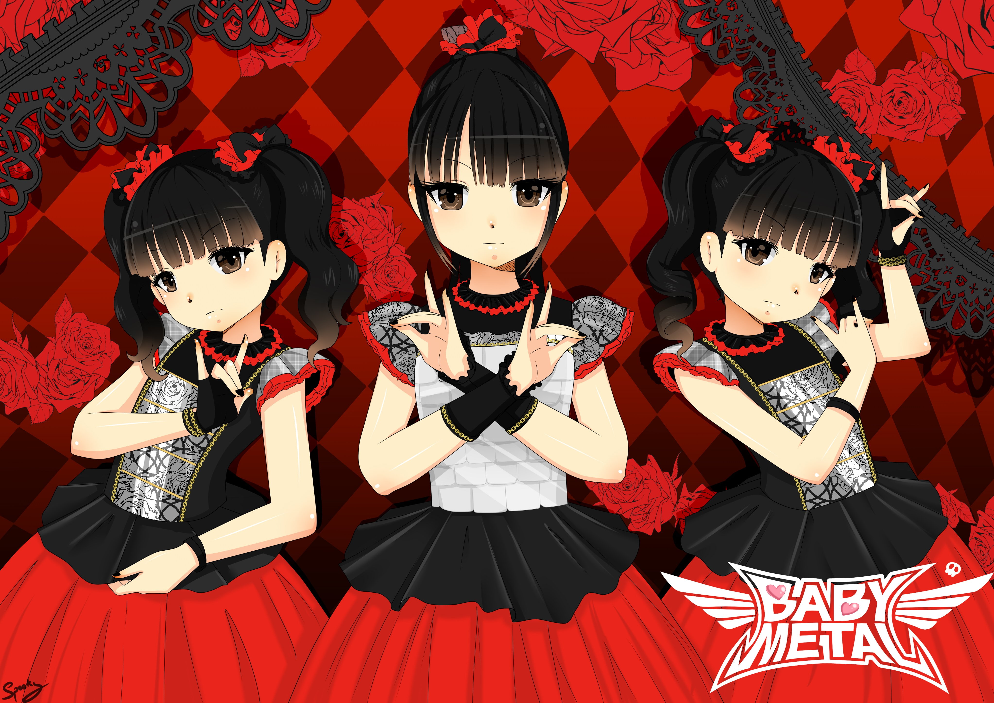 4K, babymetal, HD Wallpaper