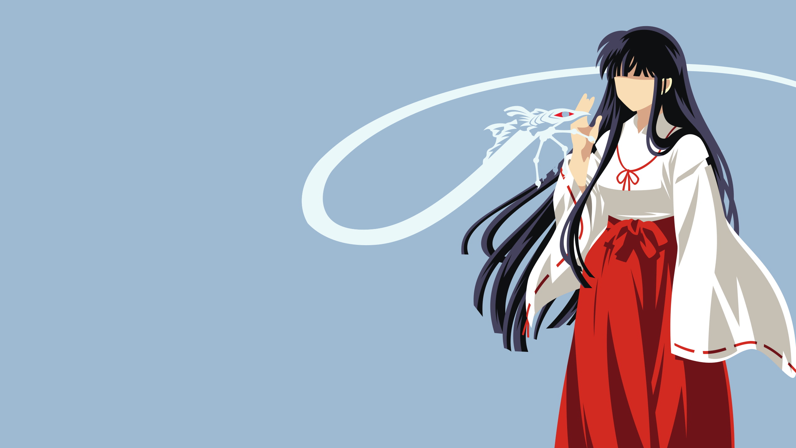 Anime, InuYasha, 2K, Kikyô (InuYasha), HD Wallpaper