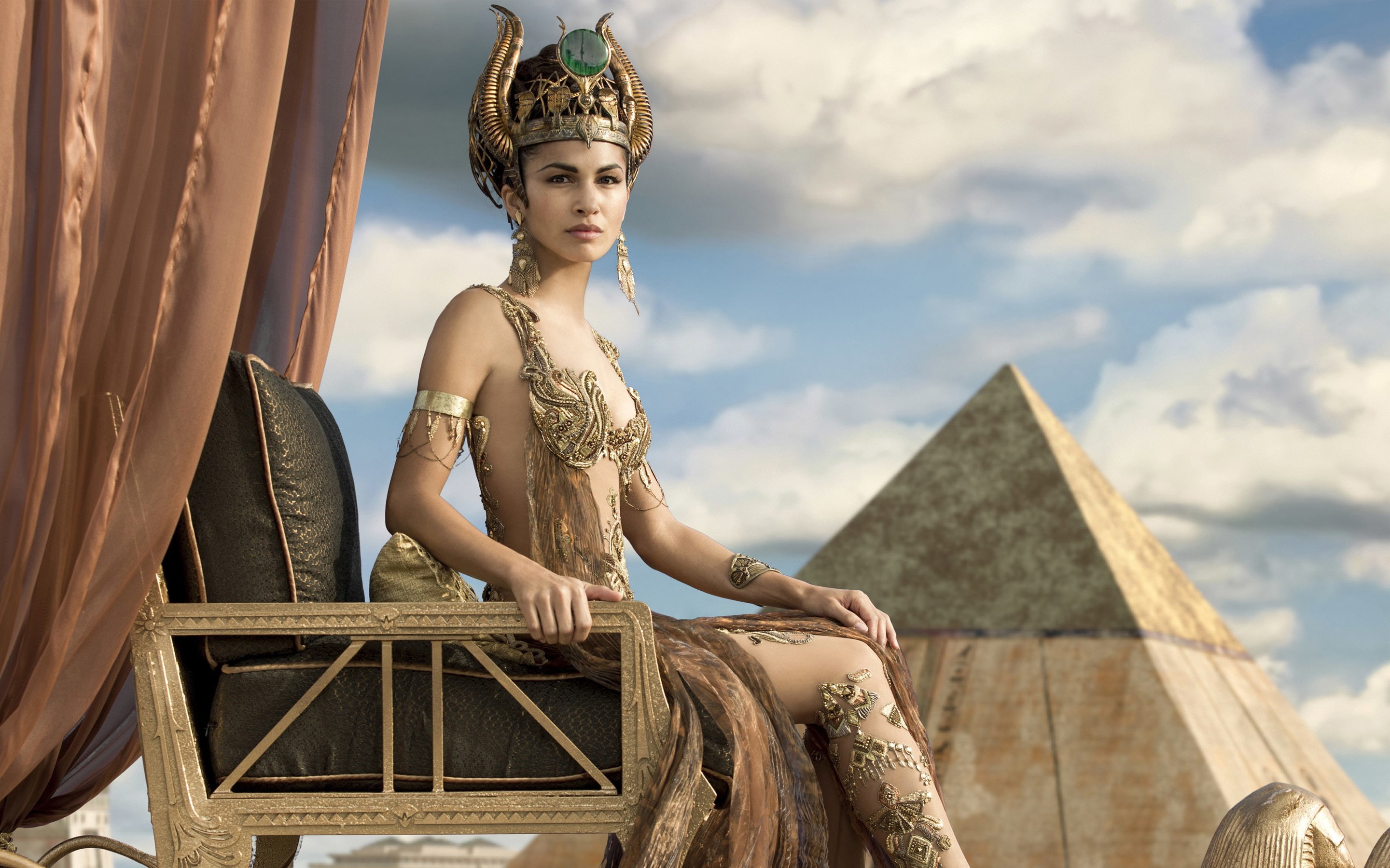 Egypt, 2K, Hathor, Yung, Elodie, Gods, HD Wallpaper