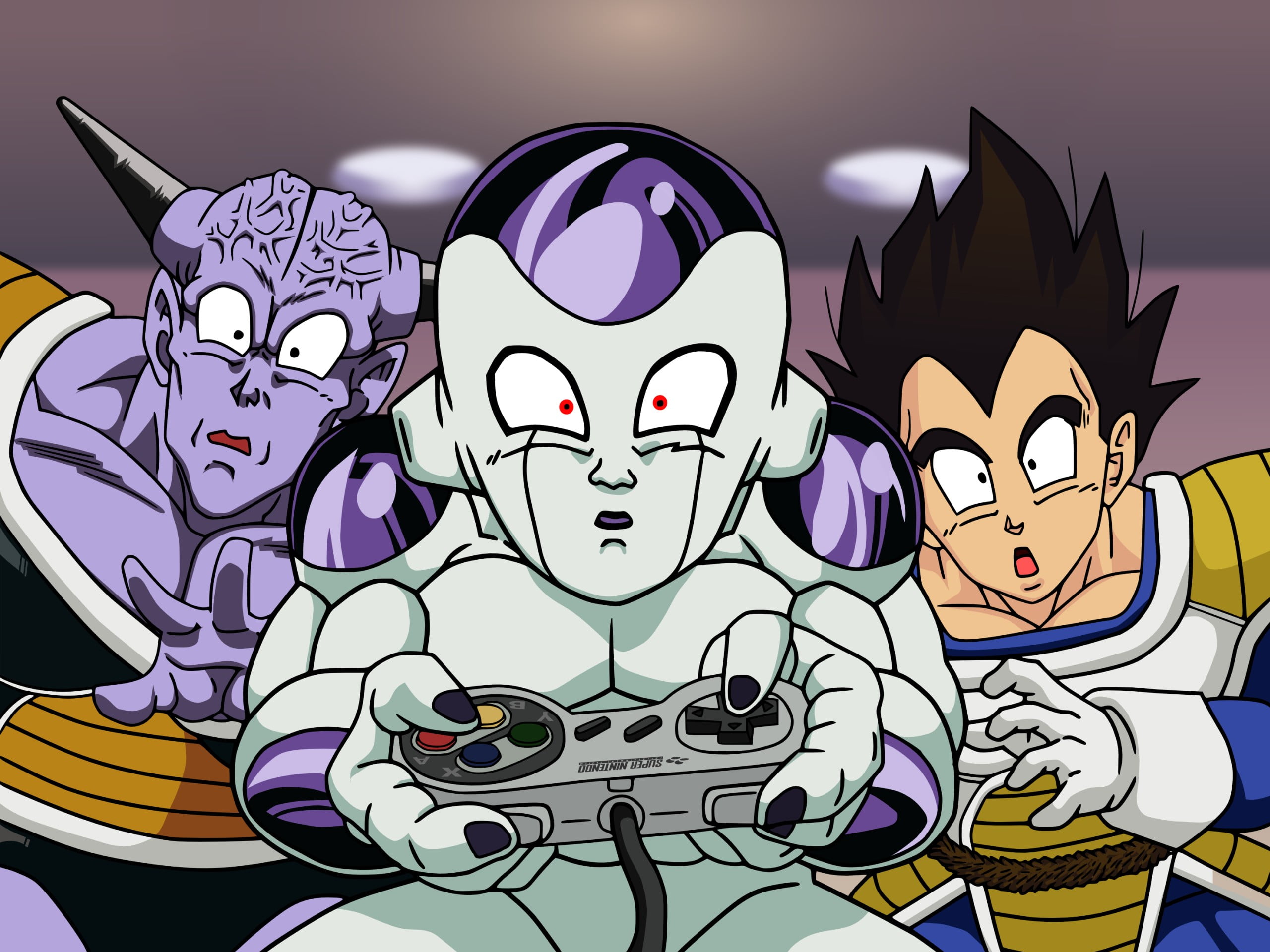 super, human representation, art and craft, purple, cat, creativity, human body part, close-up, 2K, dragonball, people, indoors, men, mammal, controller, HD Wallpaper
